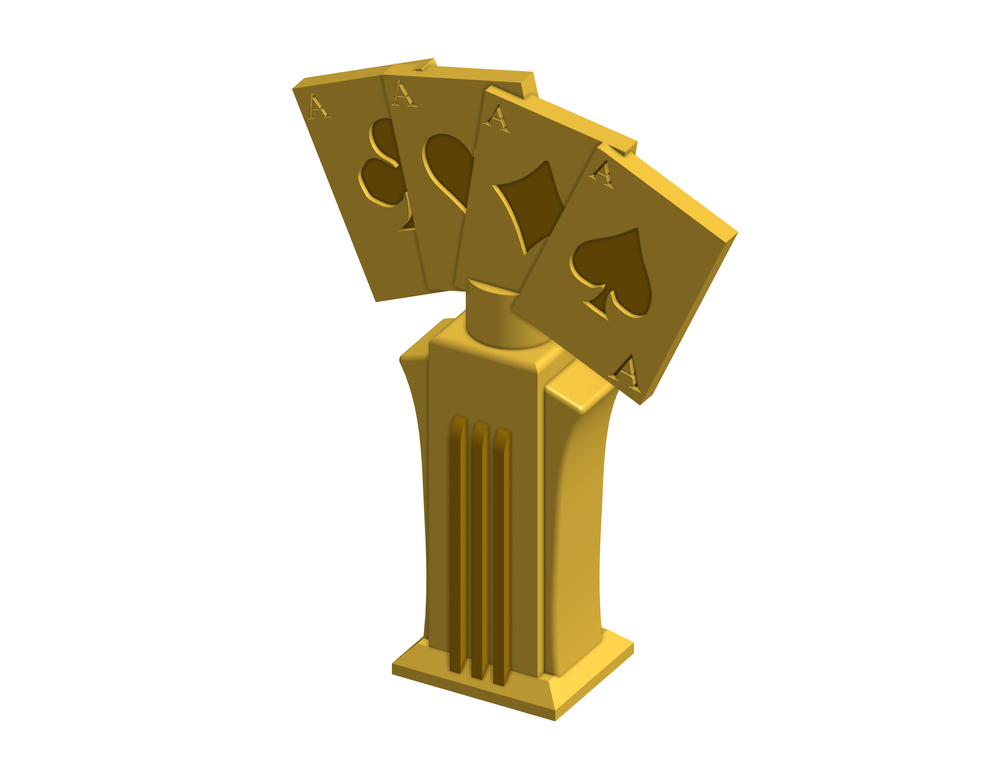 Poker trophy