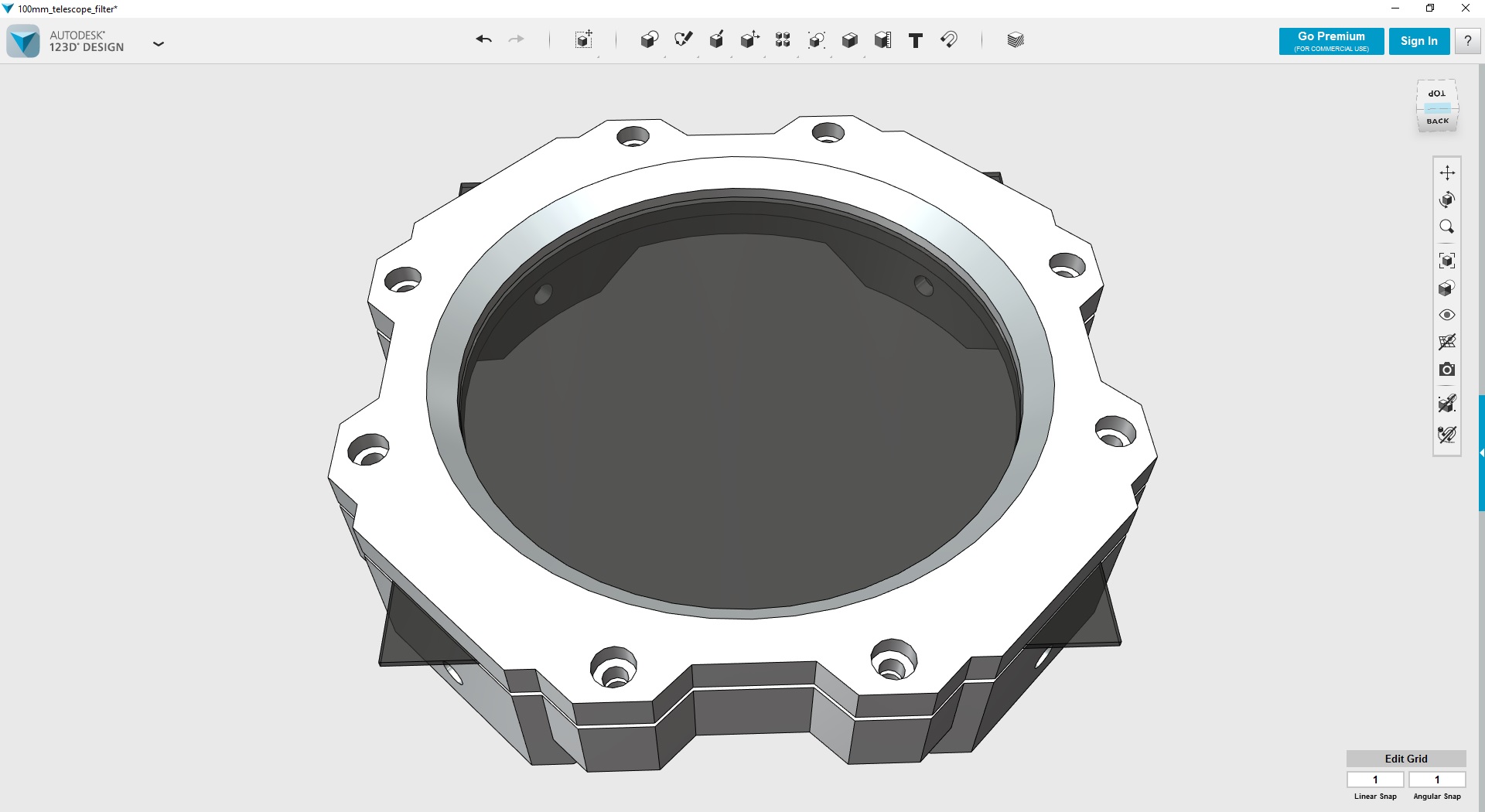 Telescope Solar Filter & Case. — thumbnail 4