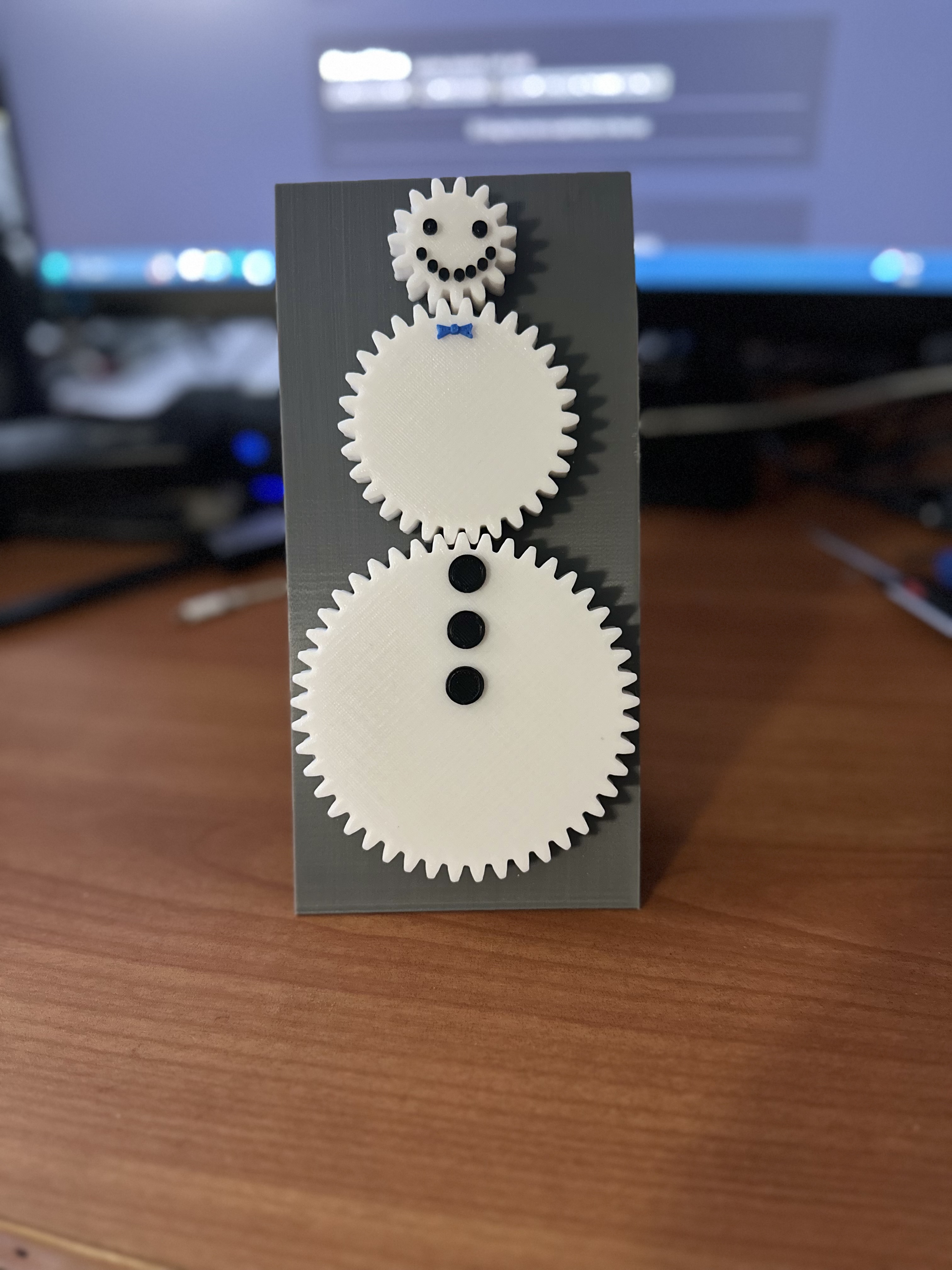 Gearomy (gear snowman)
