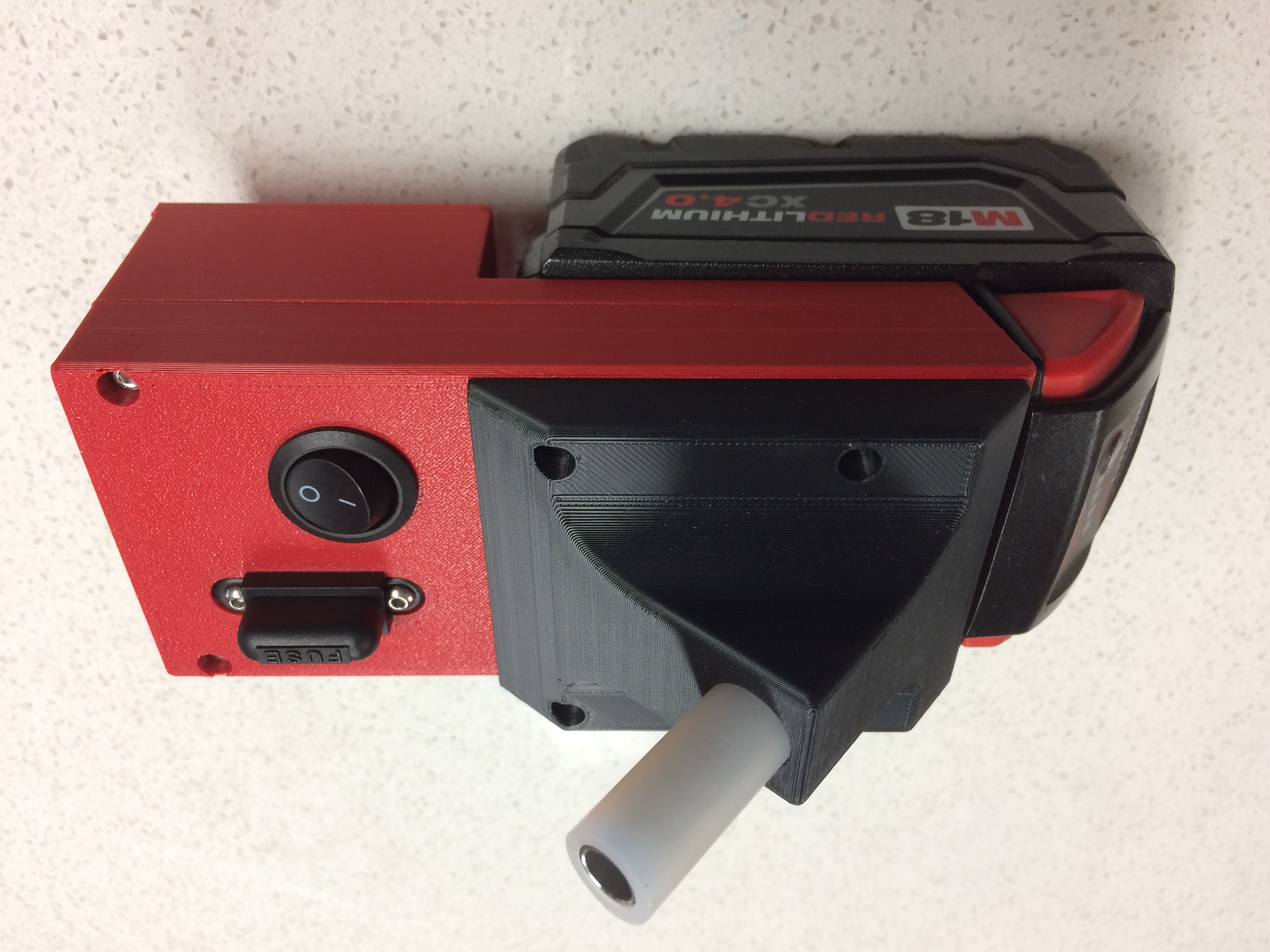 Milwaukee Tools M18 Li-Ion battery adapter for Pinecil/TS100 soldering iron