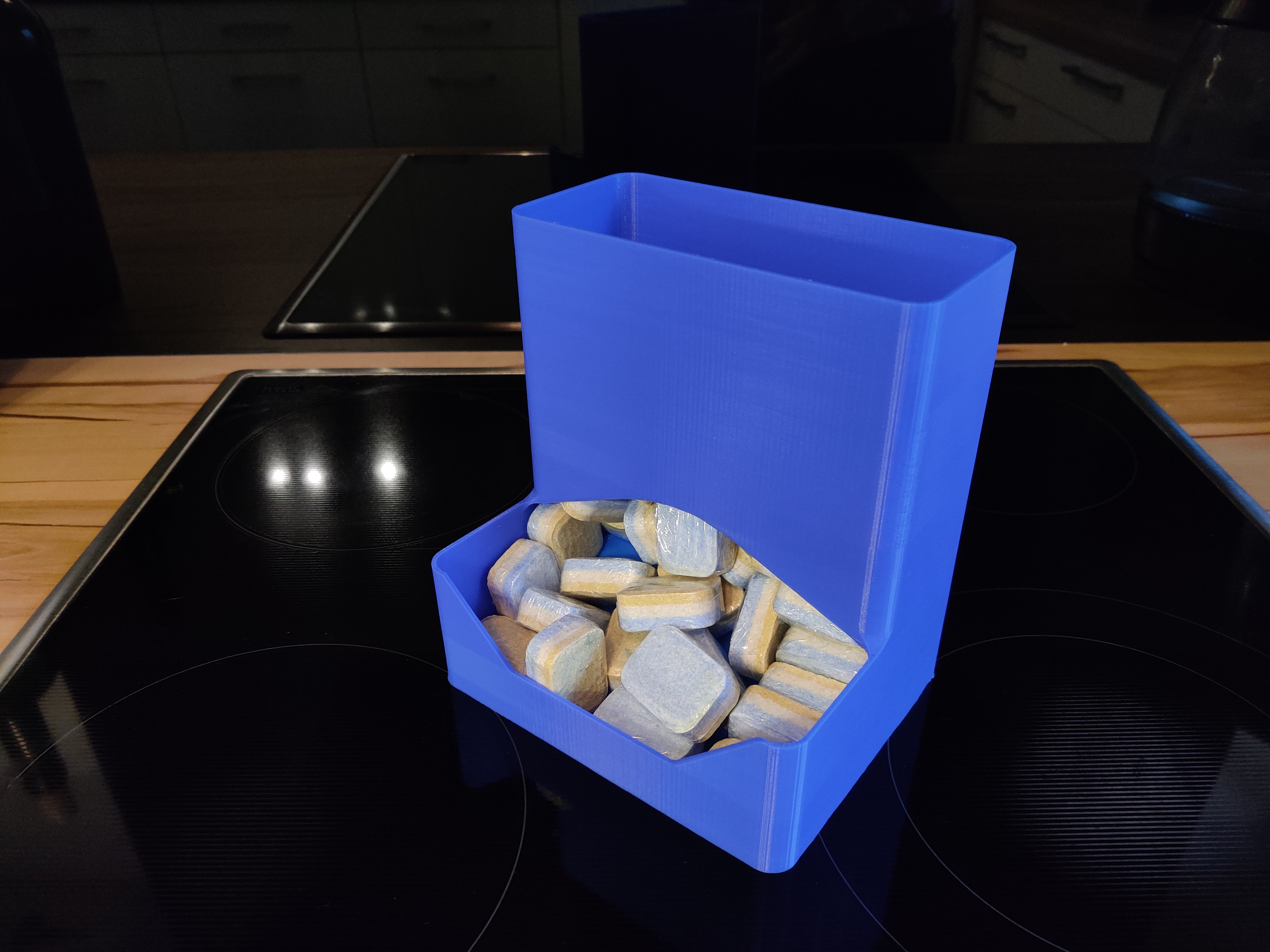 Tab dispencer for dishwasher