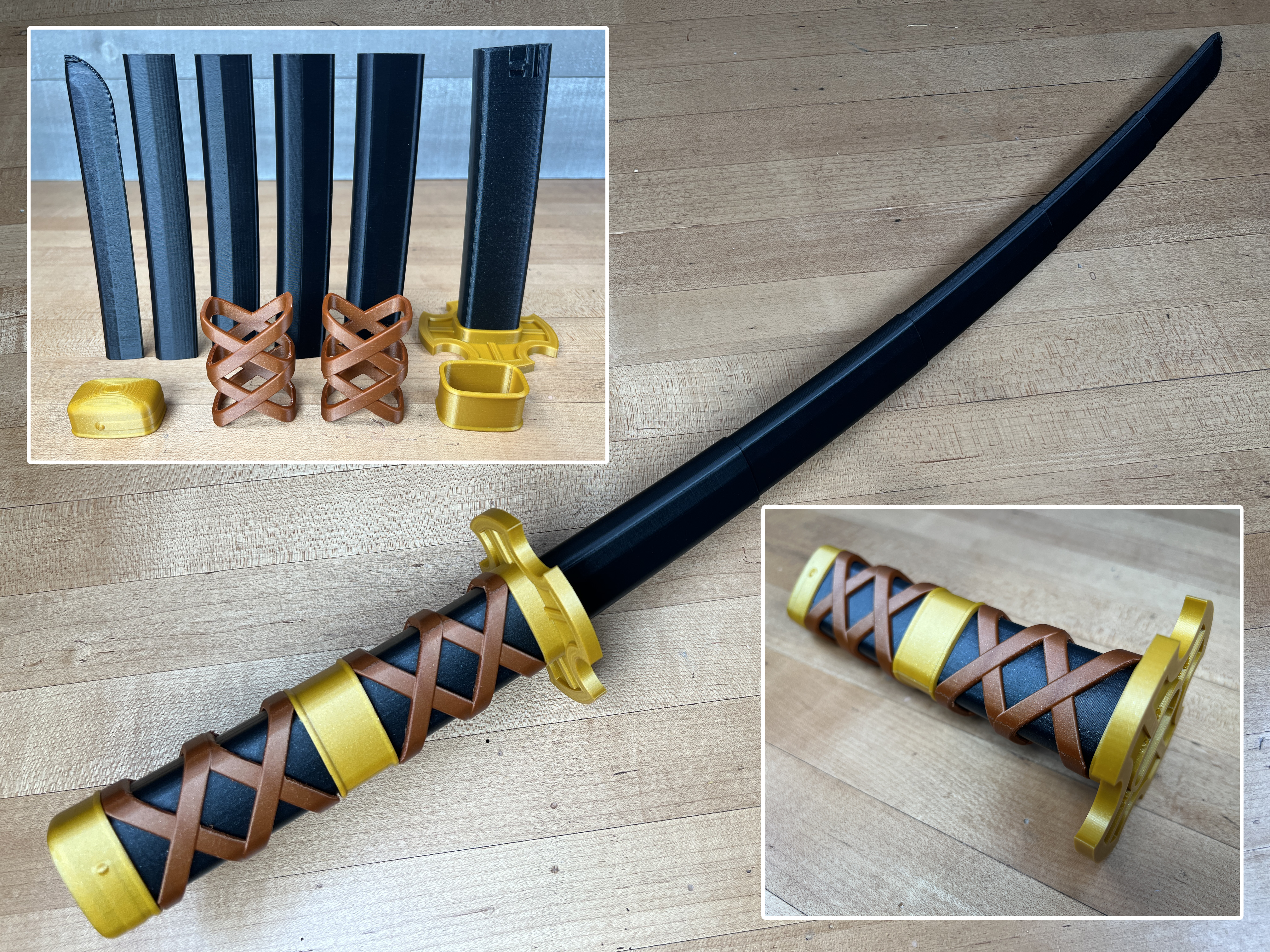 Sandai Kitetsu Multi-Part Collapsing Katana