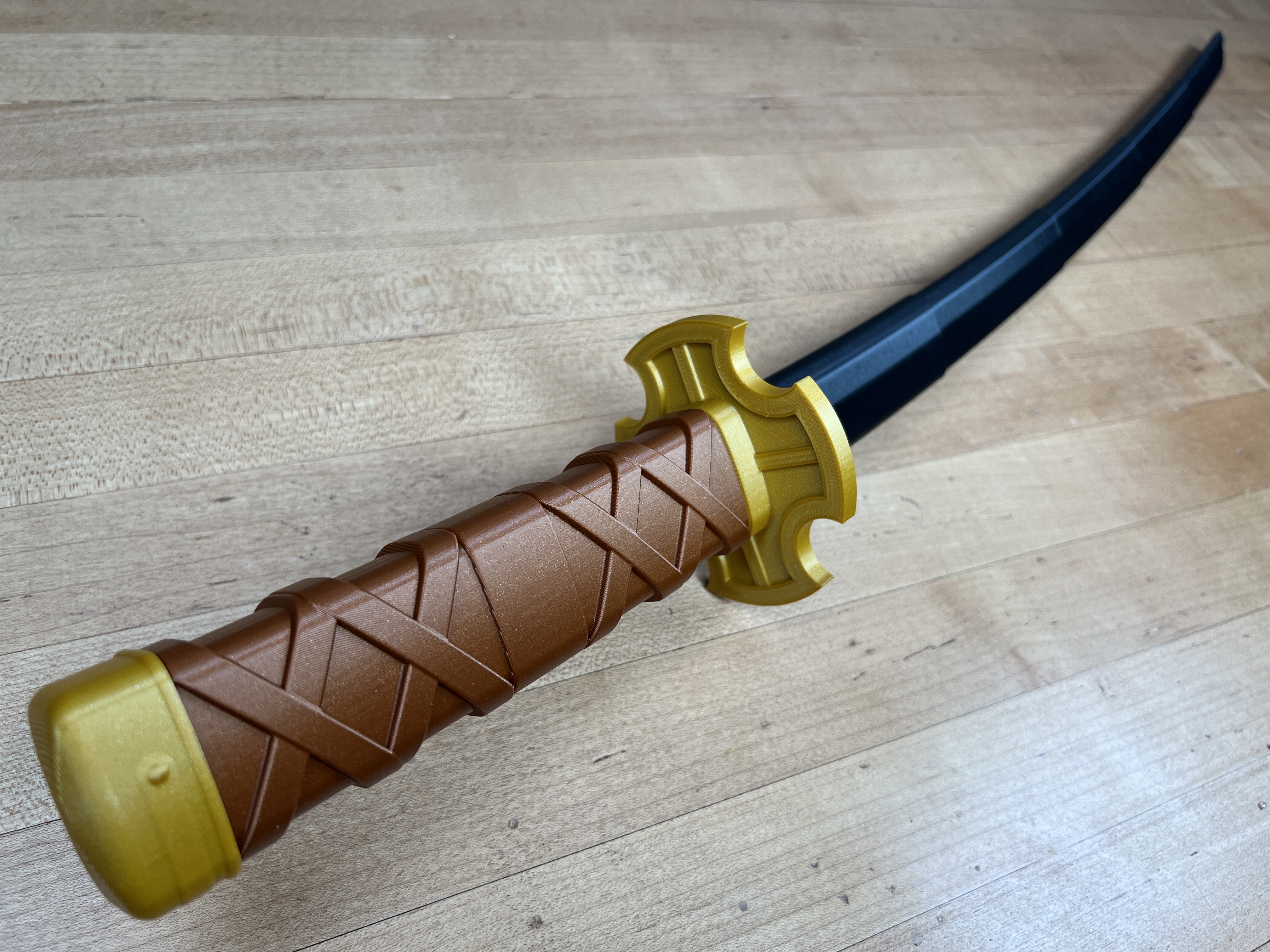 Sandai Kitetsu Collapsing Katana — miniatura 3