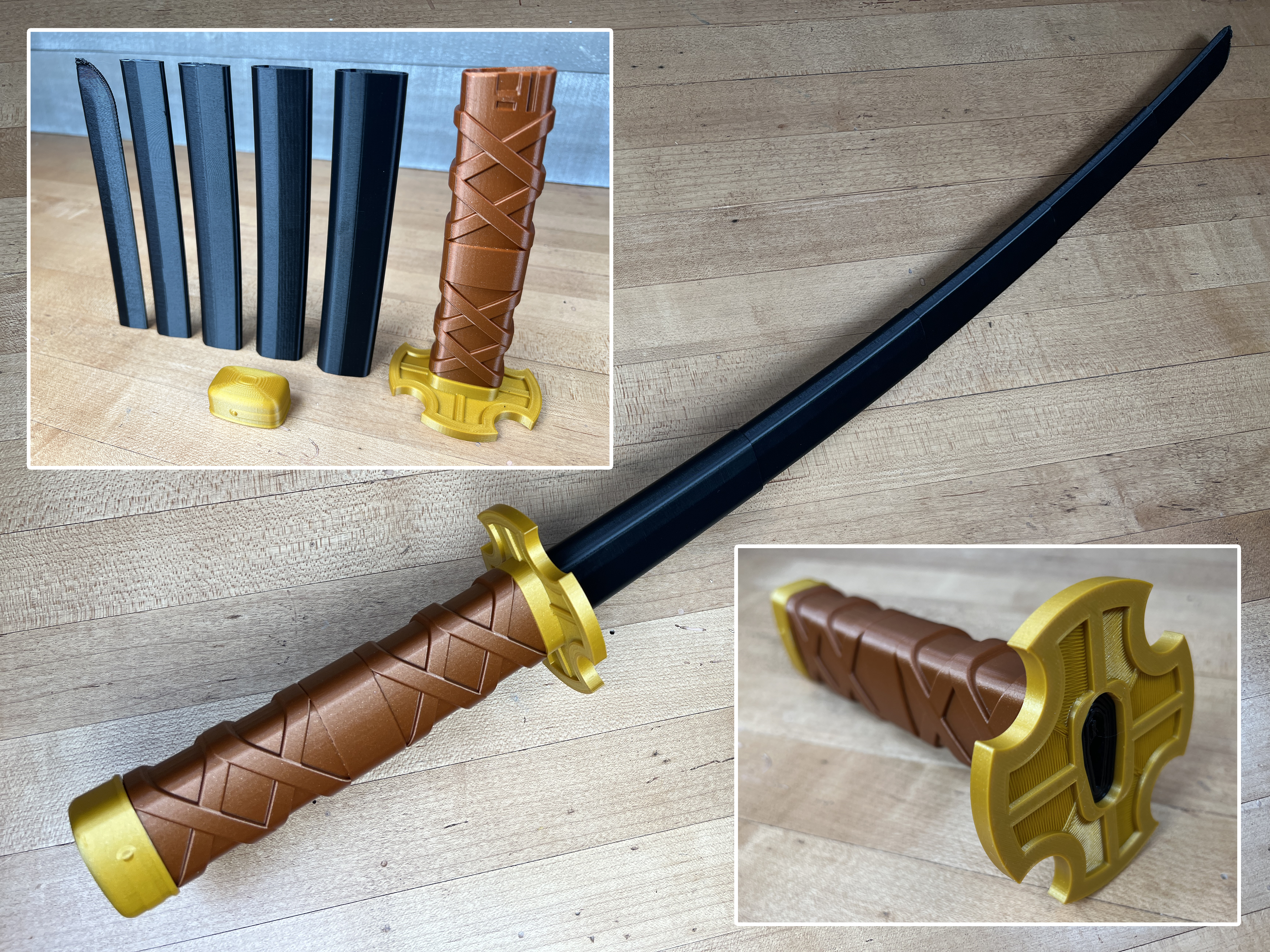 Sandai Kitetsu Collapsing Katana