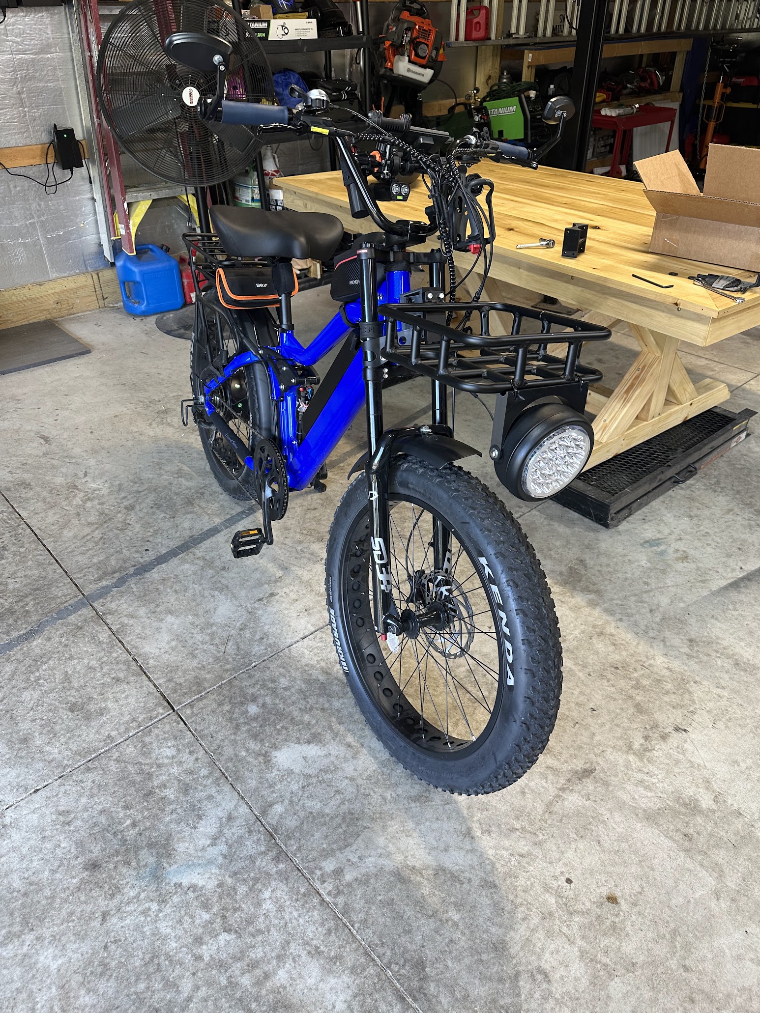 ECells suspension fork basket mount