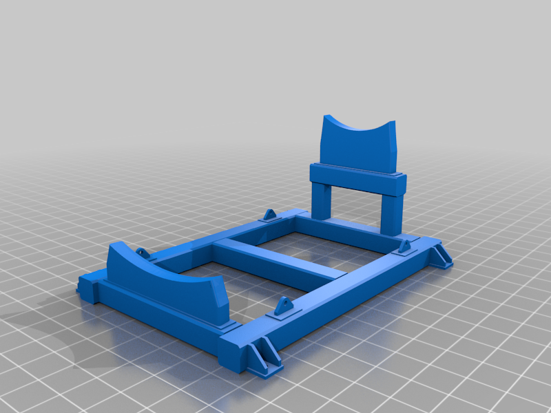 Miniatura 4 do modelo 3D Jet Engine Stand - Structural Design for working Jet Engine