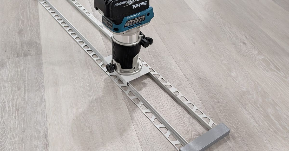 Router Sled by WHPHD | Download free STL model | Printables.com