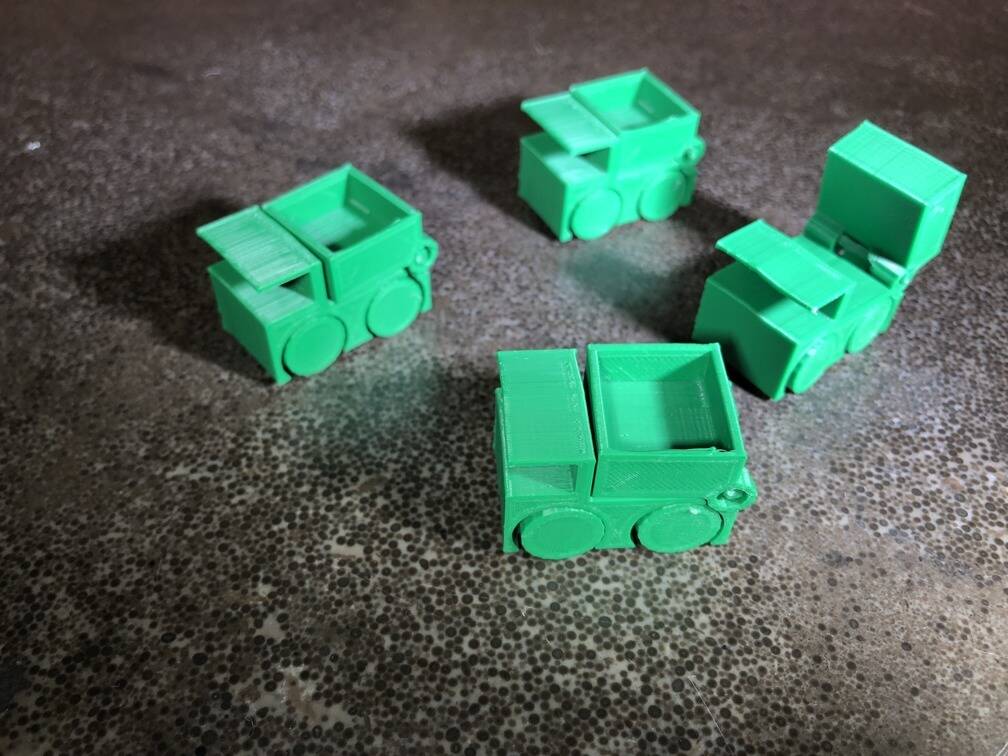 Tiny Toy Dump Truck
