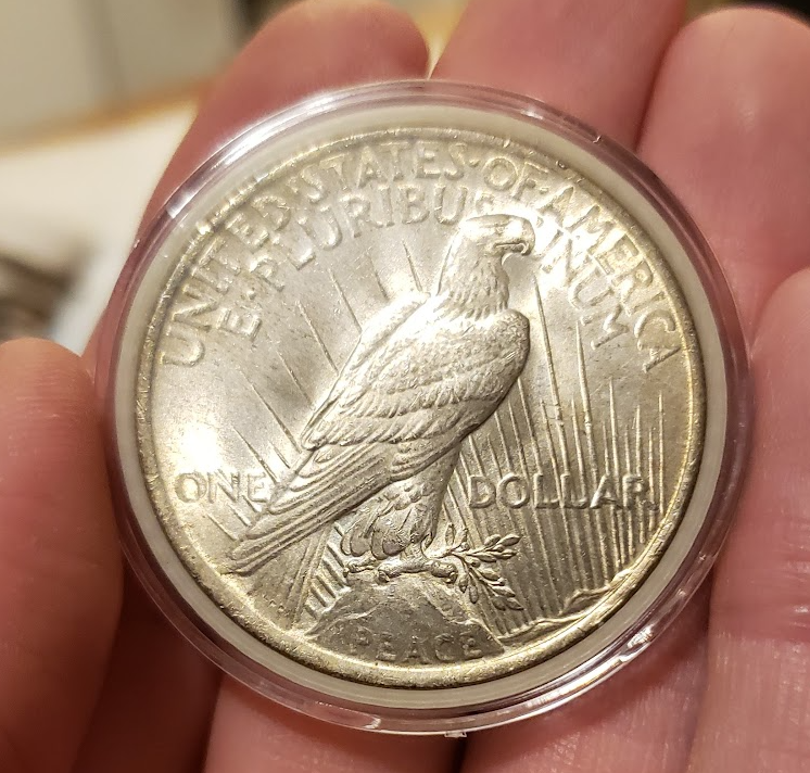US Large Dollar Coin Capsule Spacer — miniatura 4