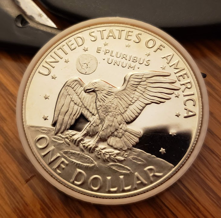 US Large Dollar Coin Capsule Spacer — miniatura 5