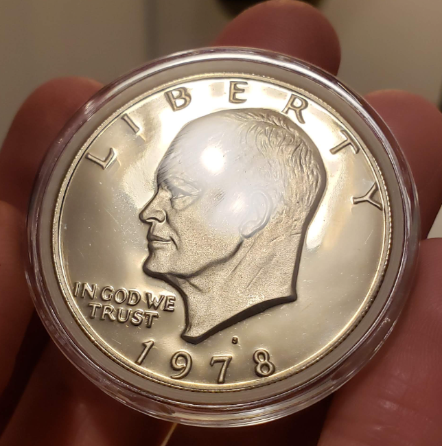 US Large Dollar Coin Capsule Spacer — miniatura 6