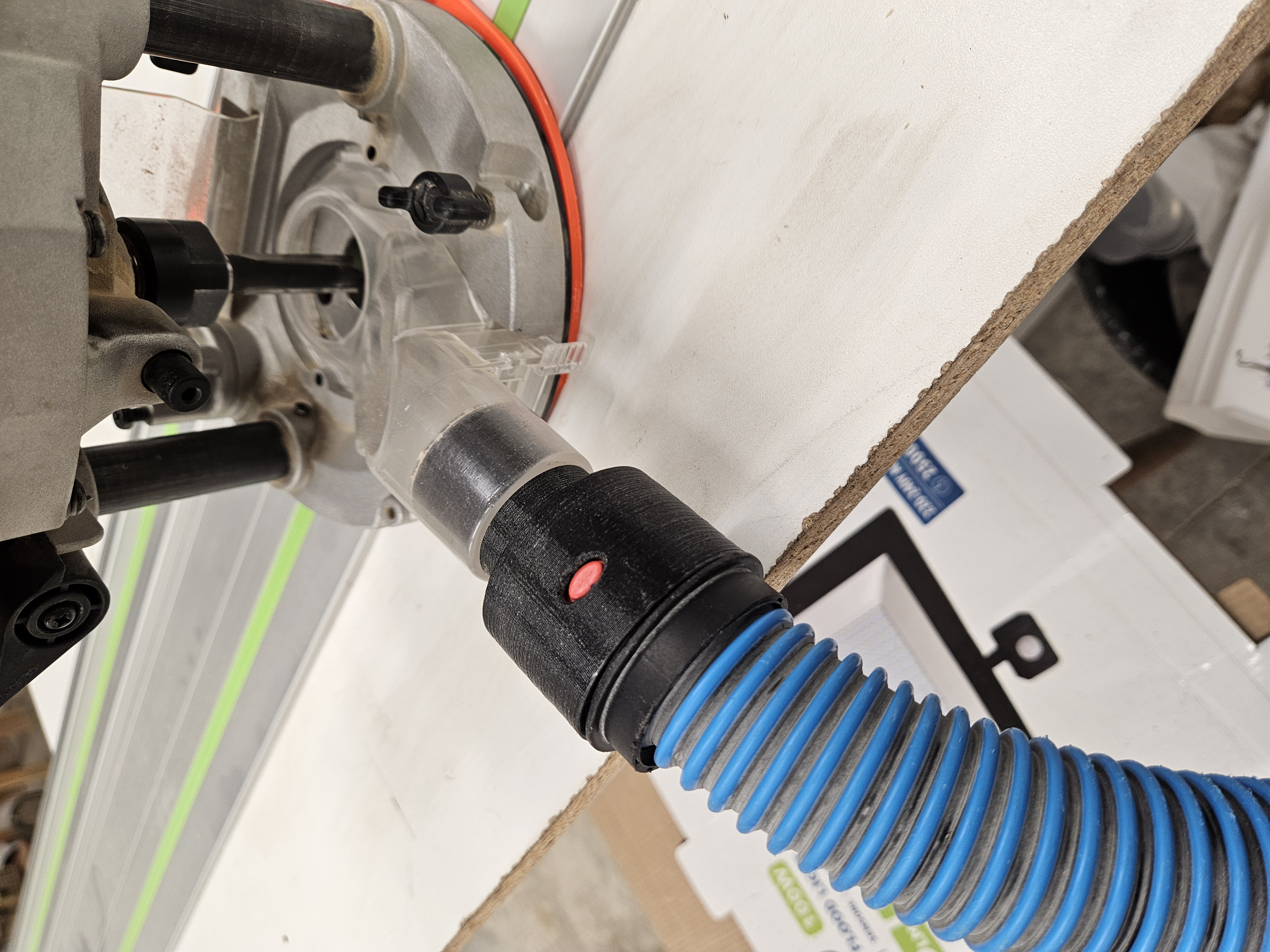 Reduction for Bosch vacuum cleaner and Makita milling machine
