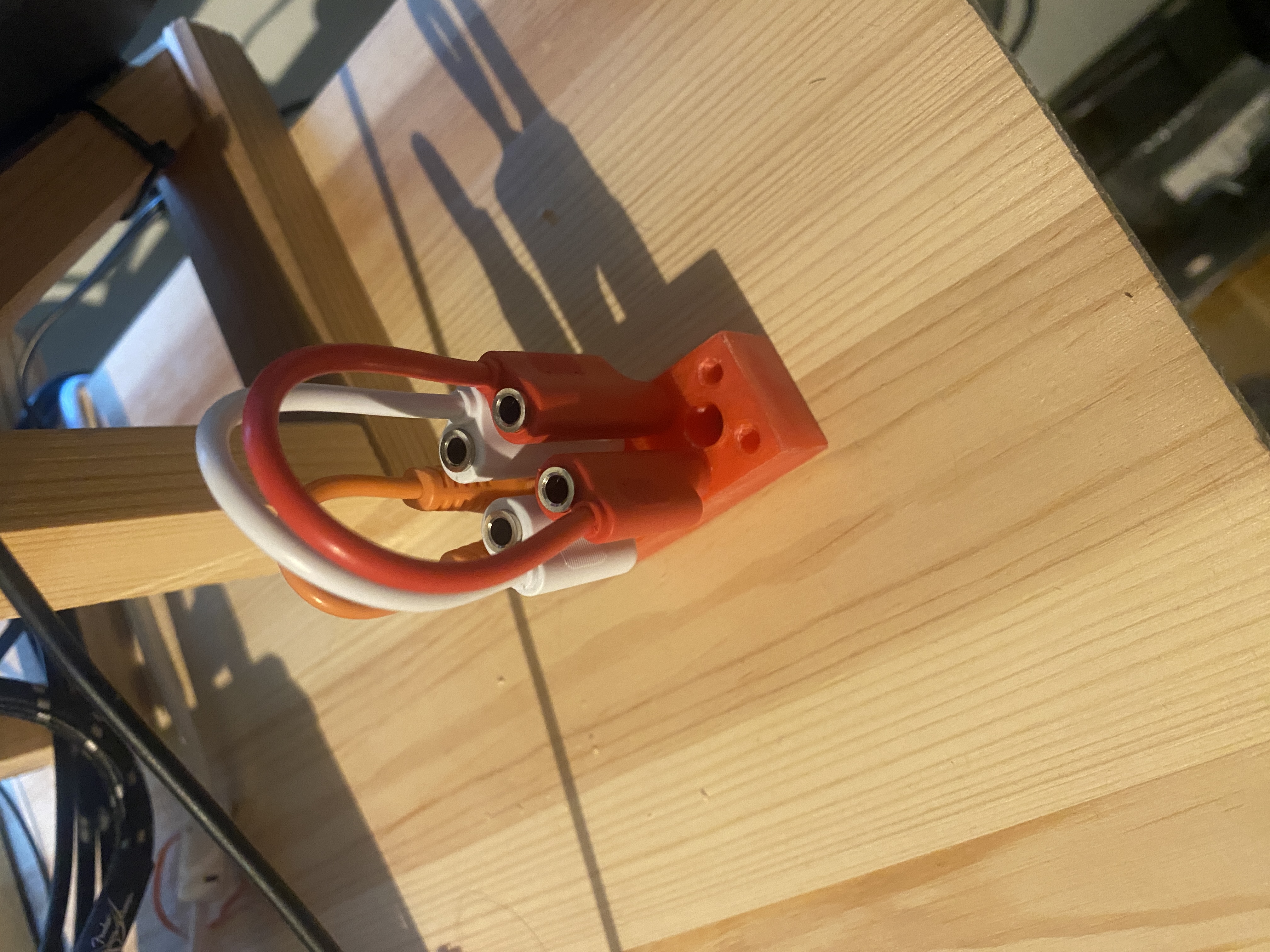Patch cable holder