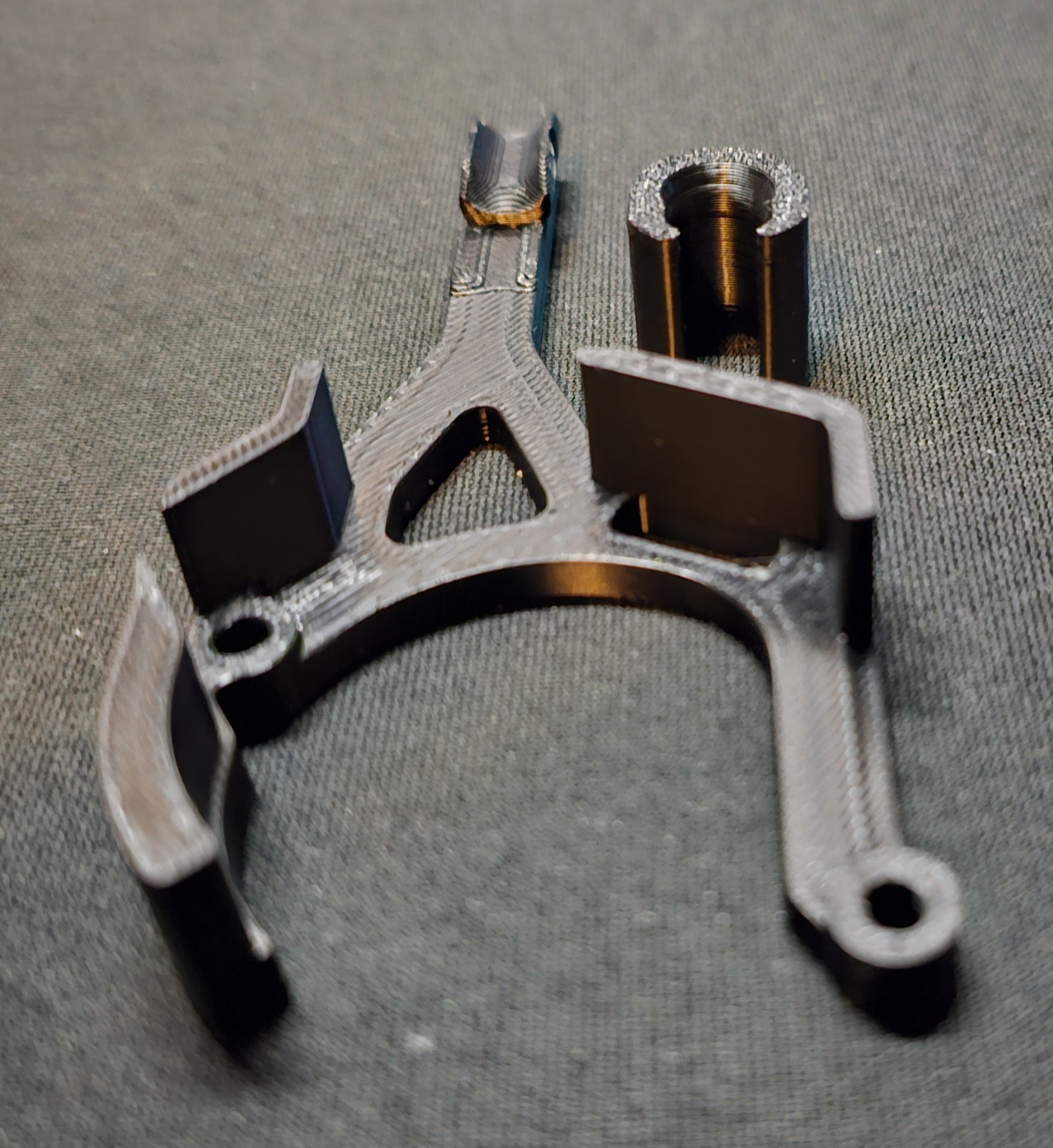 Orbitool 2 Toolhead board wirestrain bracket Orbiter 2 — miniatura 2