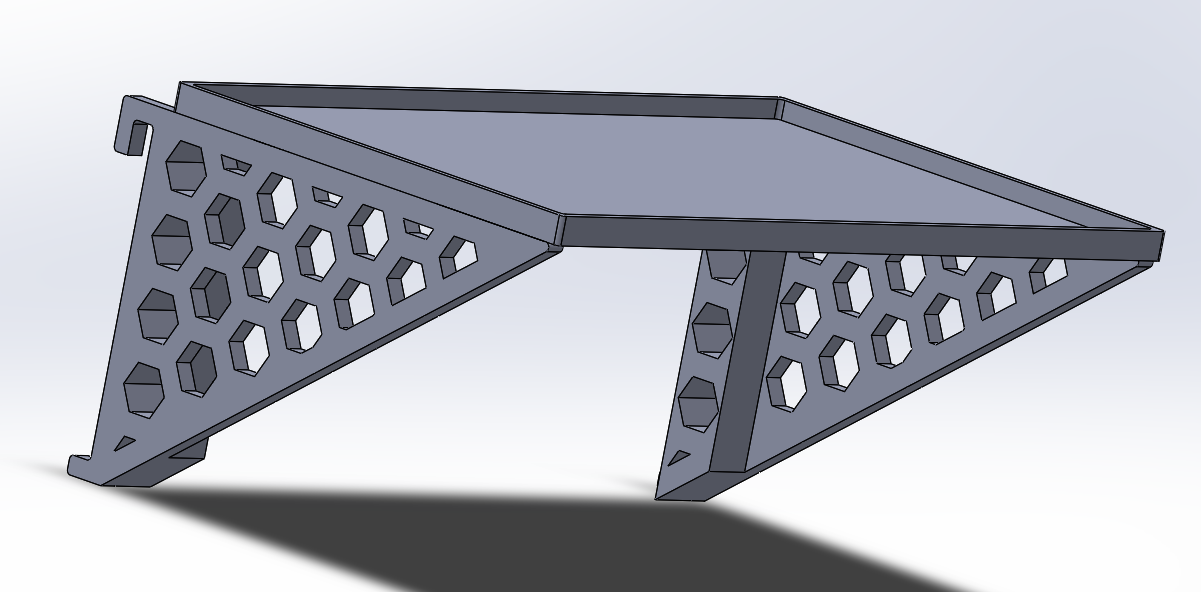 Platform for Prusa Filament spool holder for IKEA SKADIS — thumbnail 2
