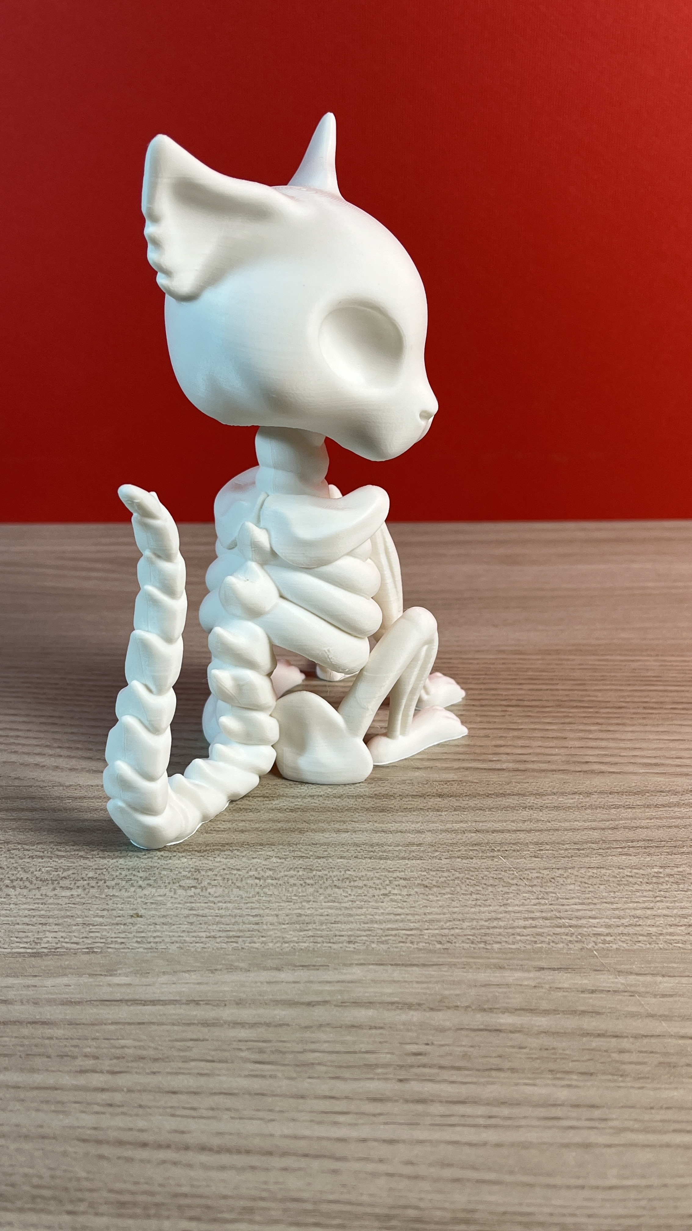 Skeleton Cat Bobblehead — miniatura 6