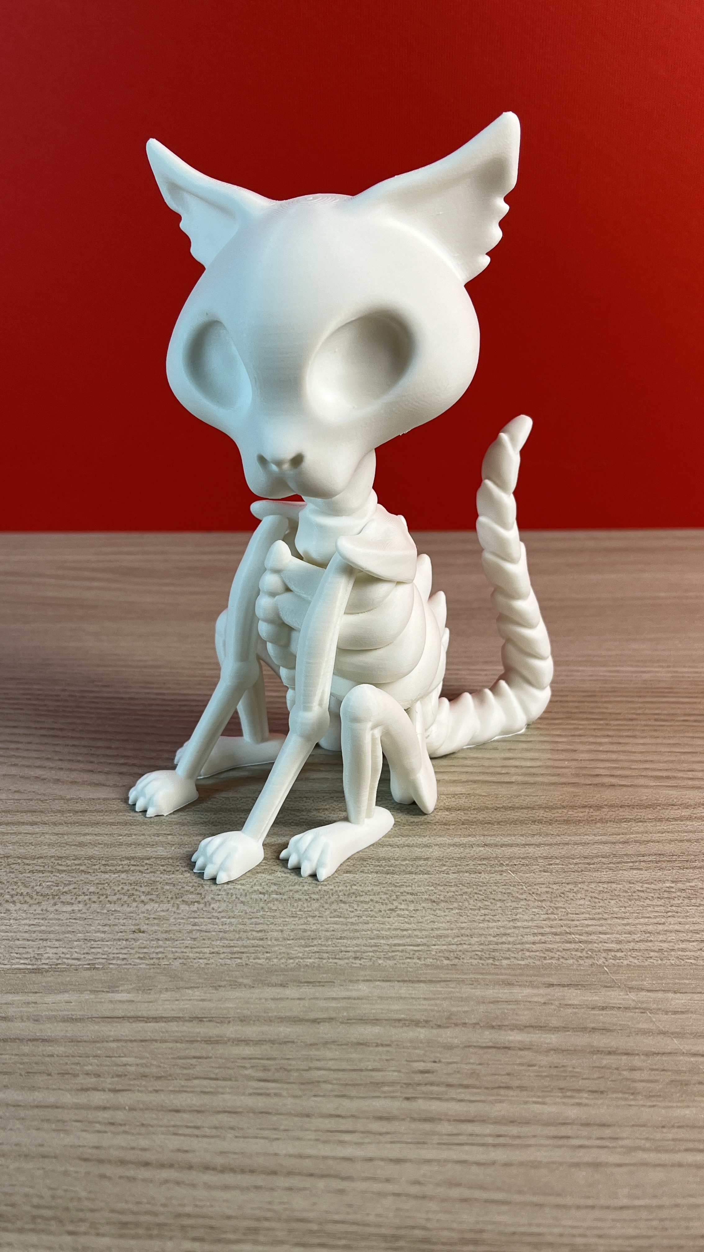 Skeleton Cat Bobblehead — miniatura 5