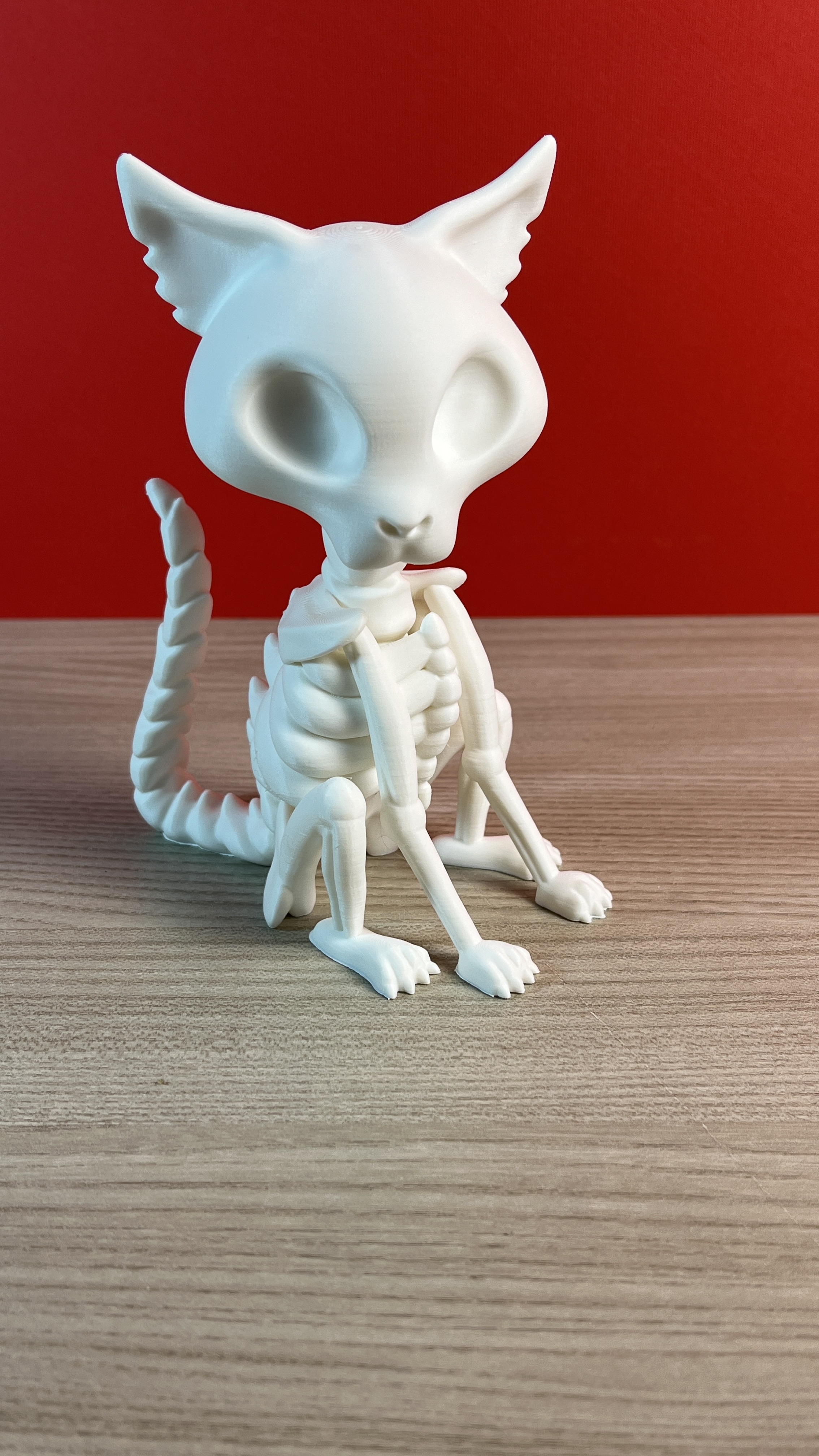 Skeleton Cat Bobblehead — miniatura 7