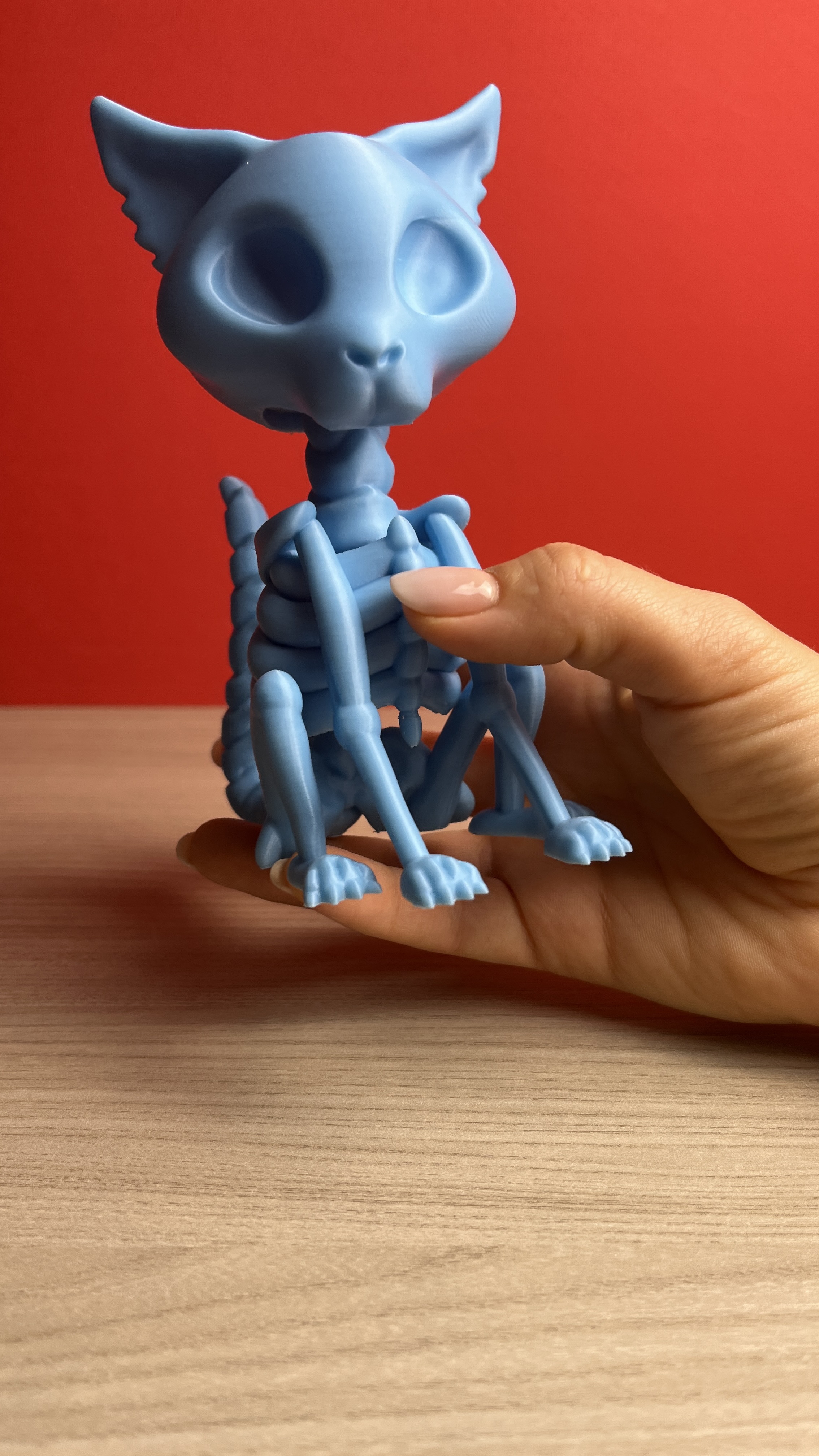 Skeleton Cat Bobblehead — miniatura 11
