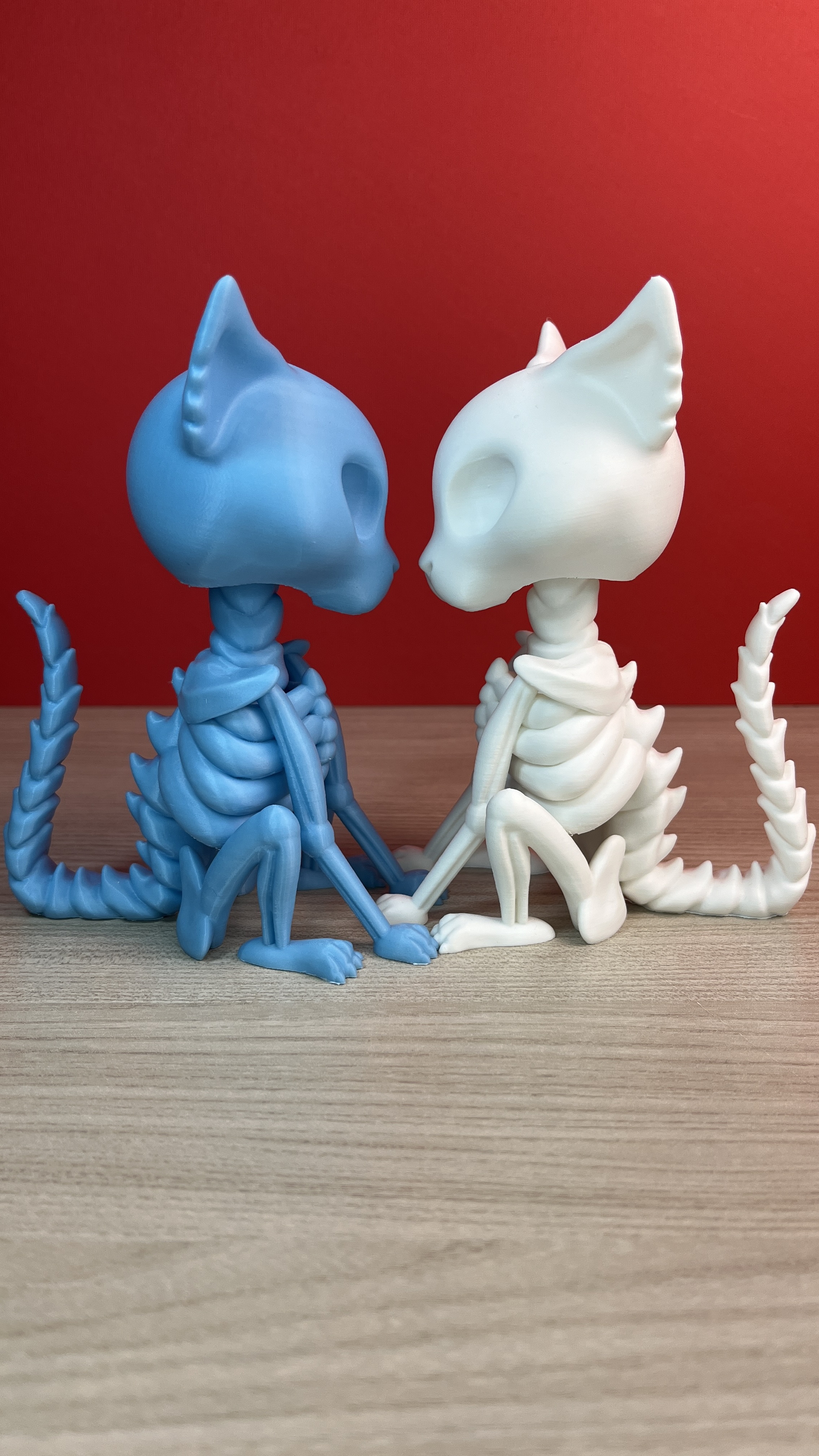 Skeleton Cat Bobblehead — miniatura 3