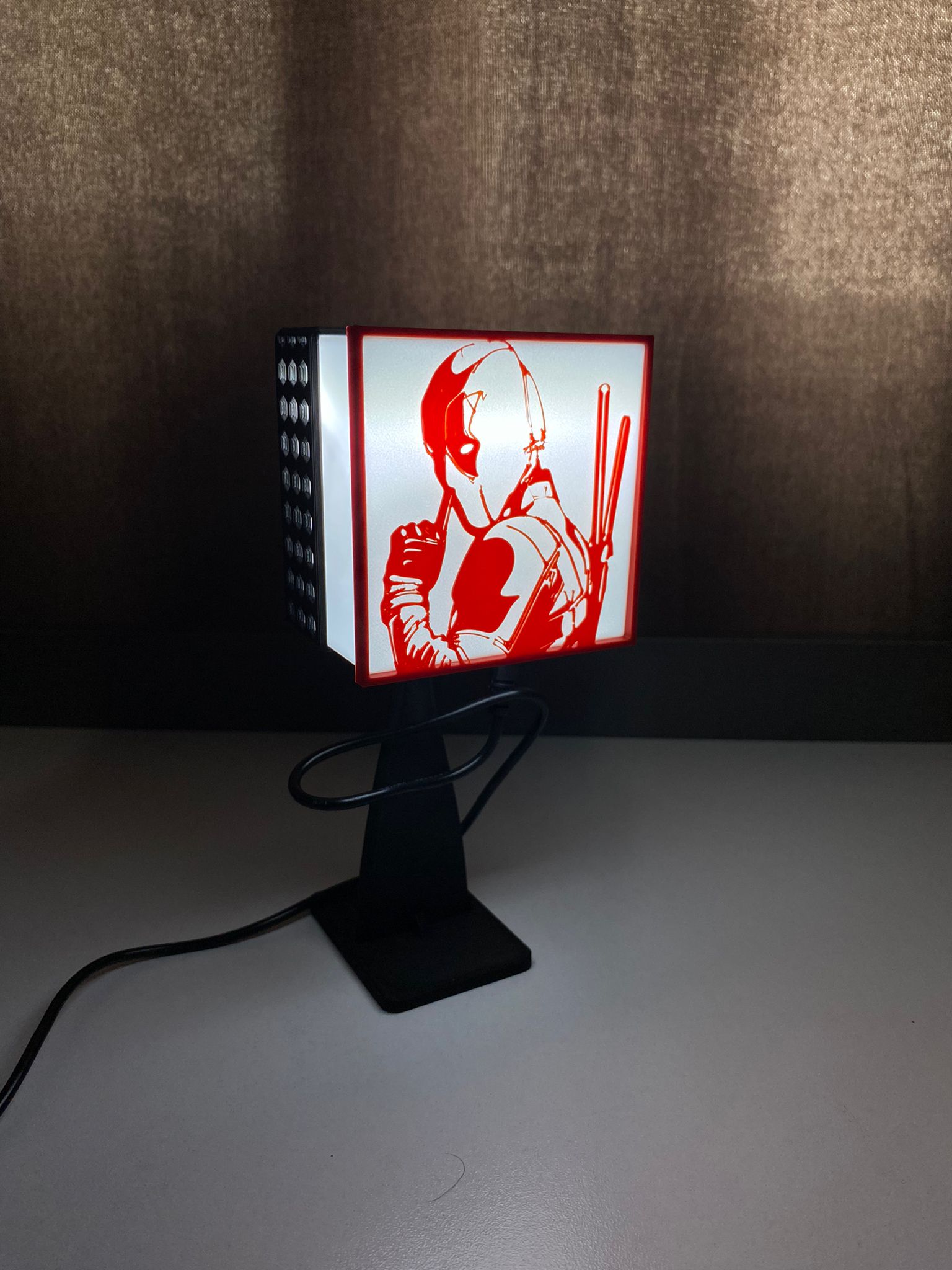 Wall Mounted Cubic Lamb
