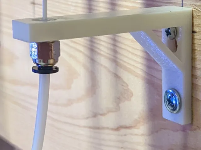 Wall Mount PTFE Tube Holder