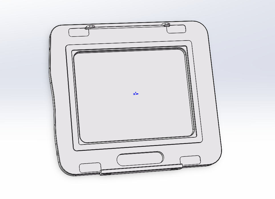 Phase One IQ back Protection Cover M mount [STEP]