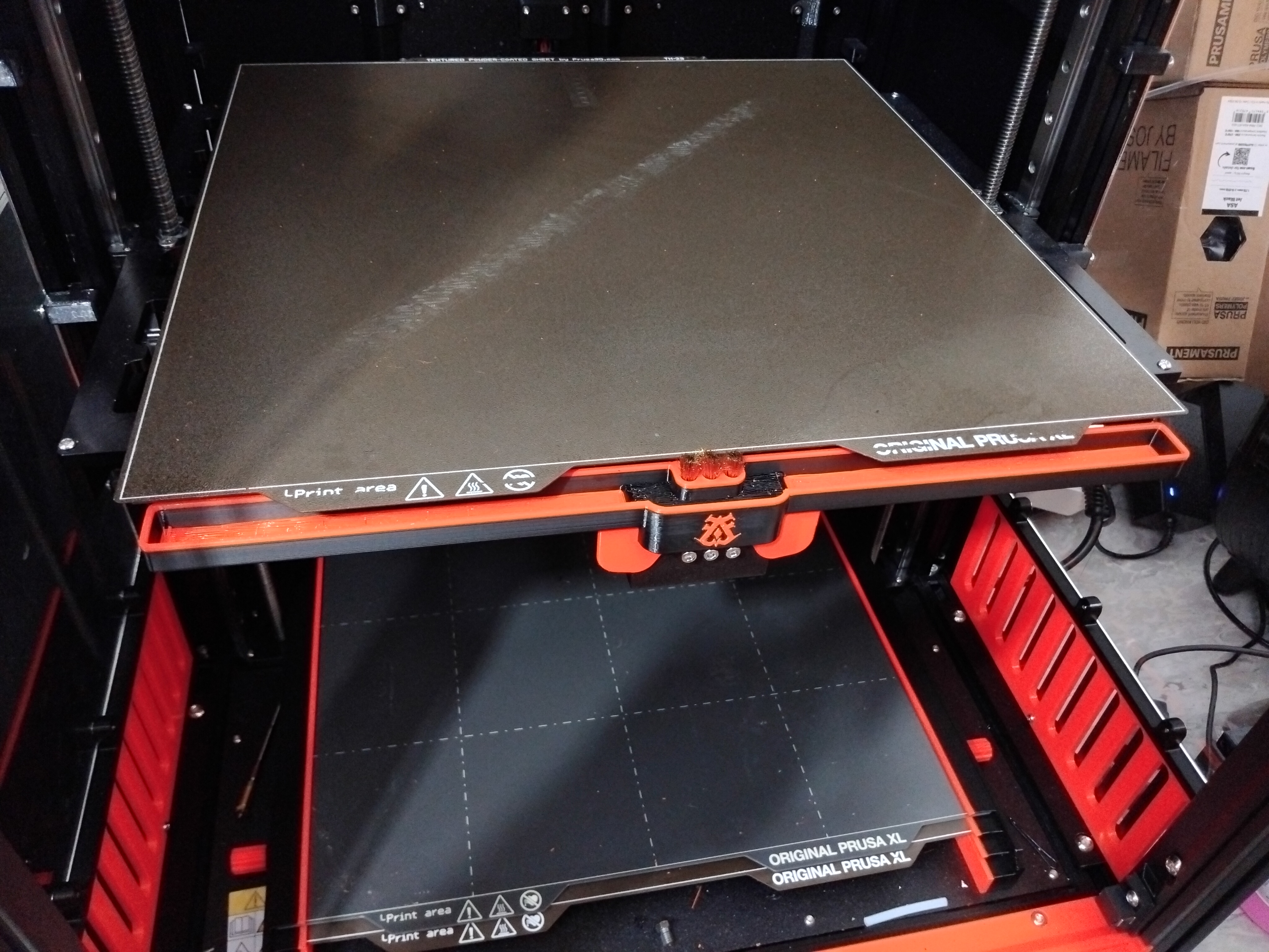 Prusa XL : Recovery bin front sheet