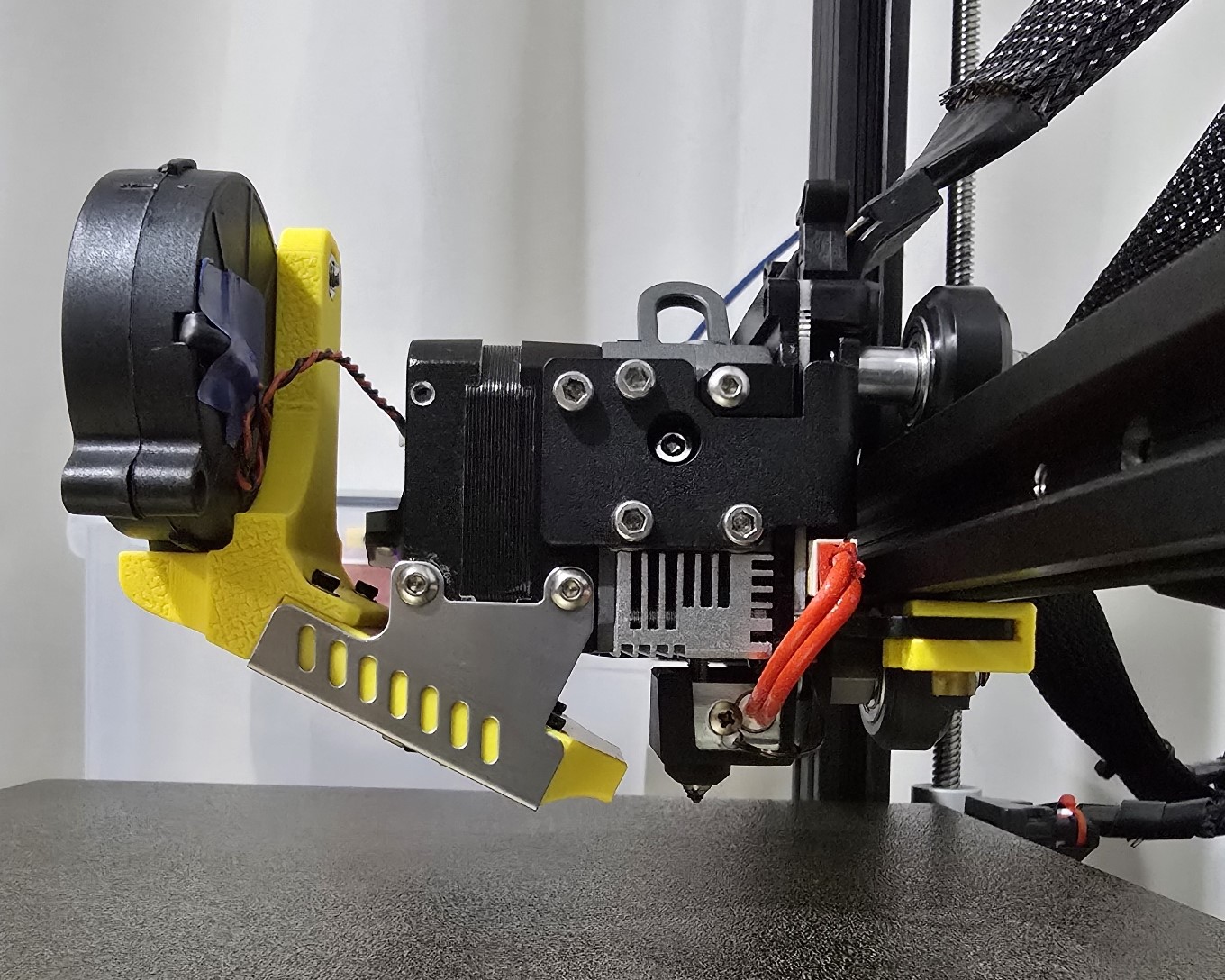Creality Sprite Extruder Pro 5015 part cooling fan mod