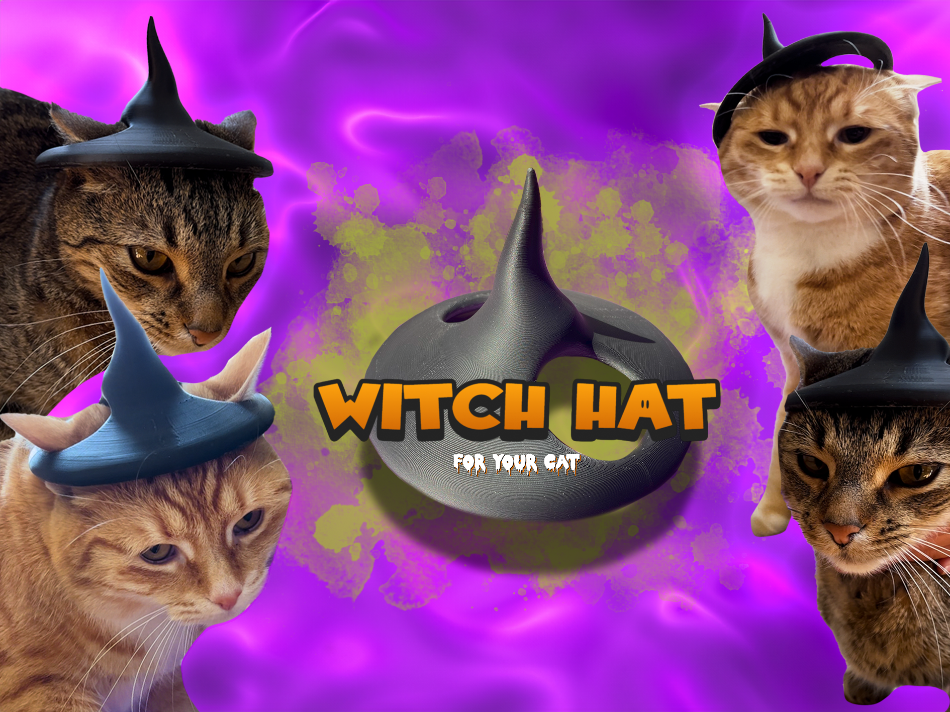 Witch Hat for your Cat