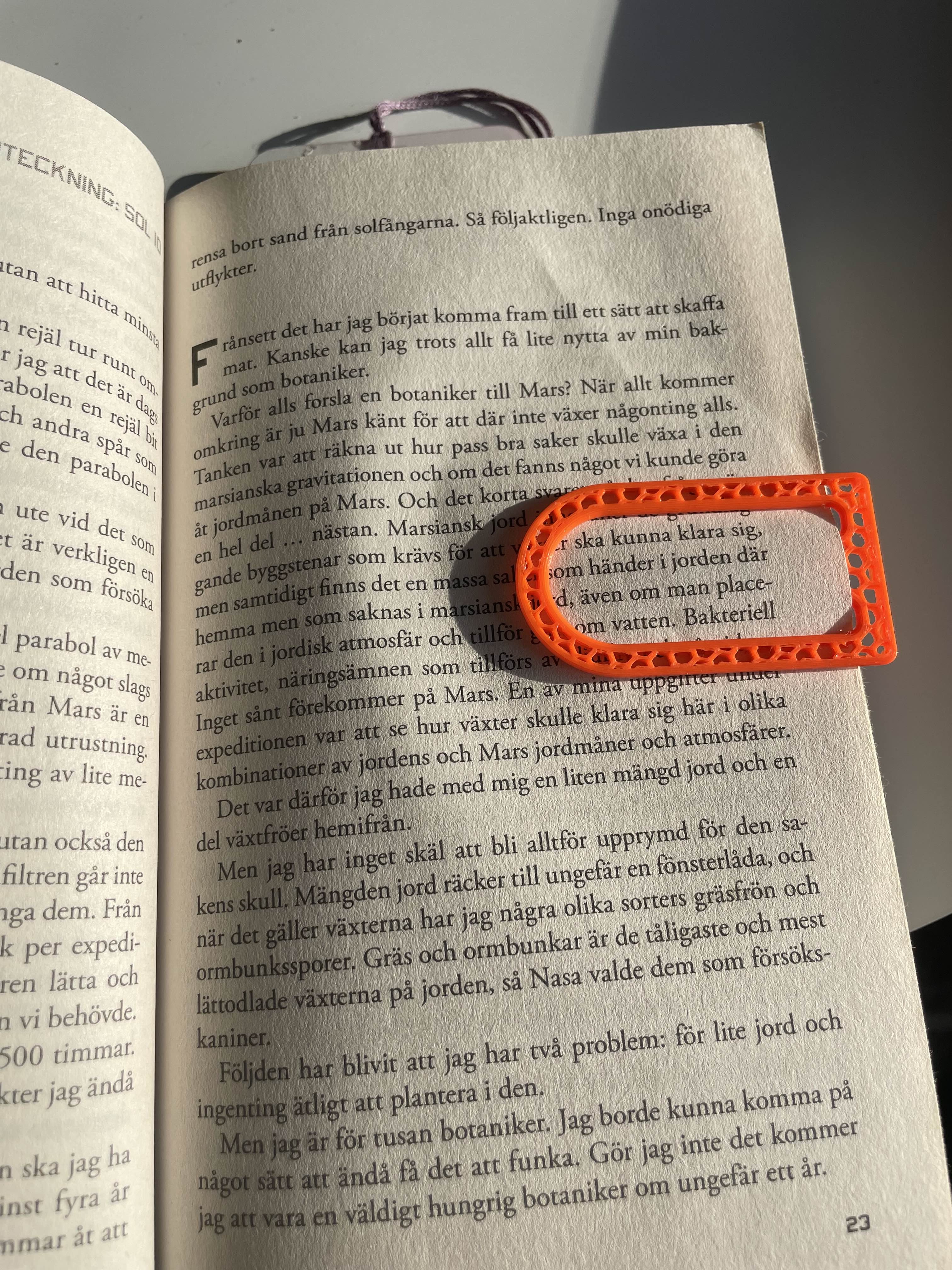 Miniatura 3 do modelo 3D Simple Bookmark