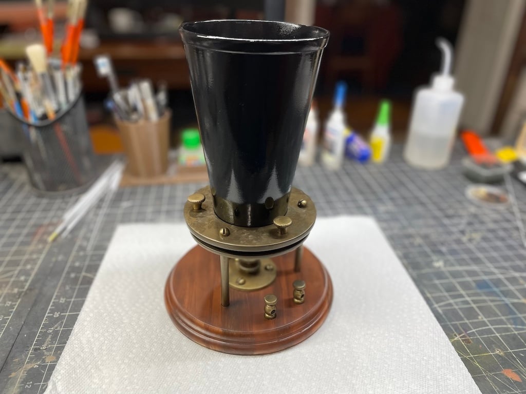 Liquid Microphone Telephone Transmitter (Ye Olde)