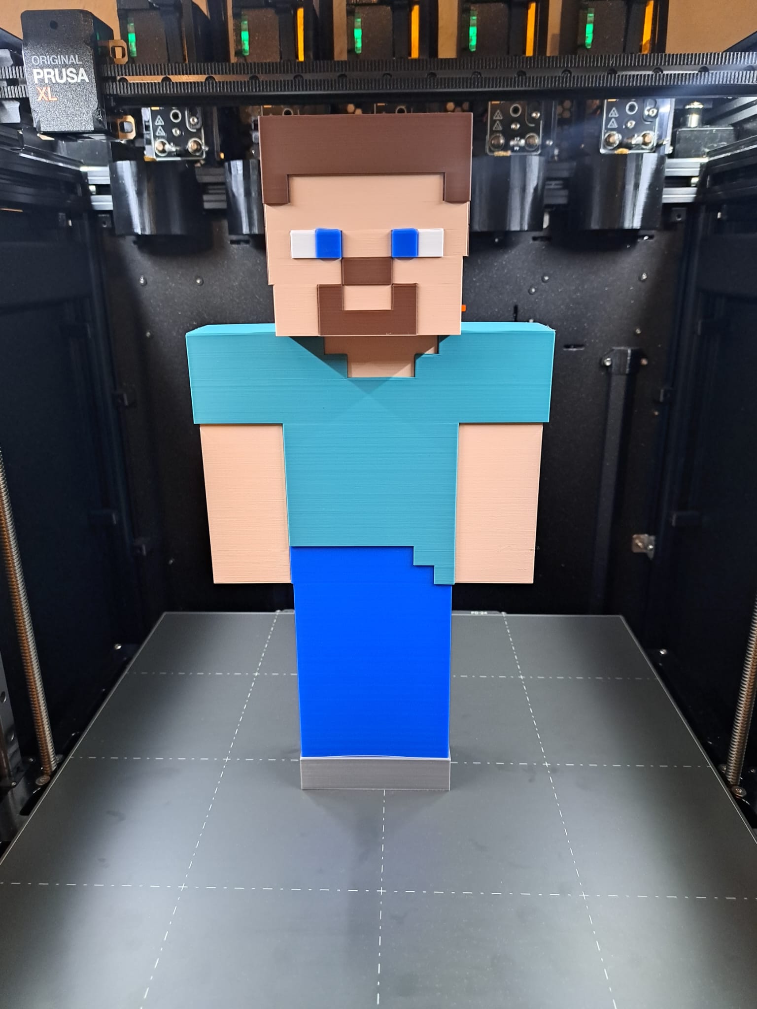 Minecraft Steve Multicolor