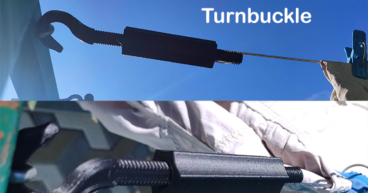 Clothesline Tensioner by mishkin2 Download free STL model