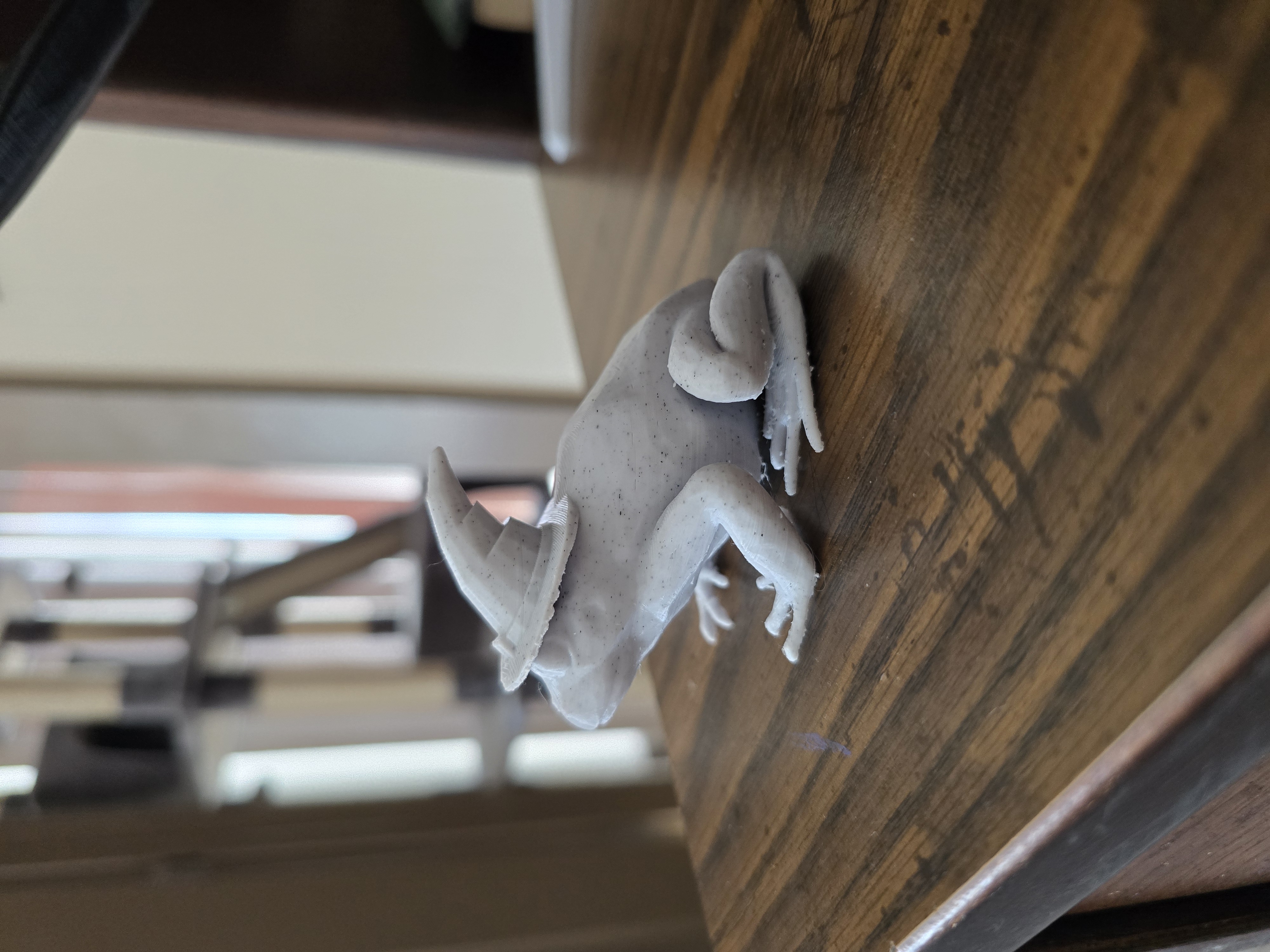Miniatura 2 do modelo 3D Frog with Wizard Hat