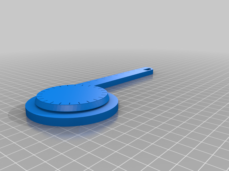 Miniatura 4 do modelo 3D Miter Saw Protractor