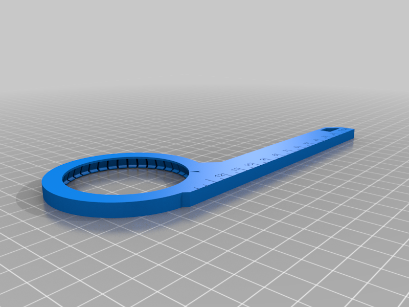 Miniatura 5 do modelo 3D Miter Saw Protractor
