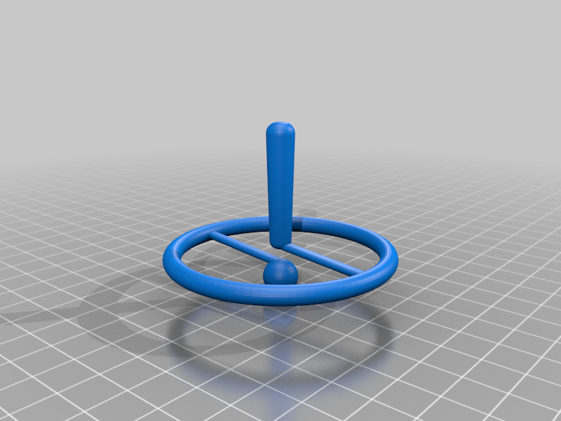 Miniatura 2 do modelo 3D Spinning Top !