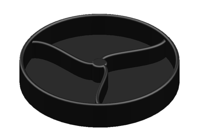 snack bowl plate