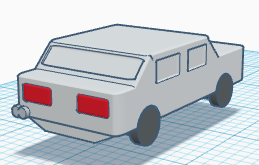 Print In Place Car
