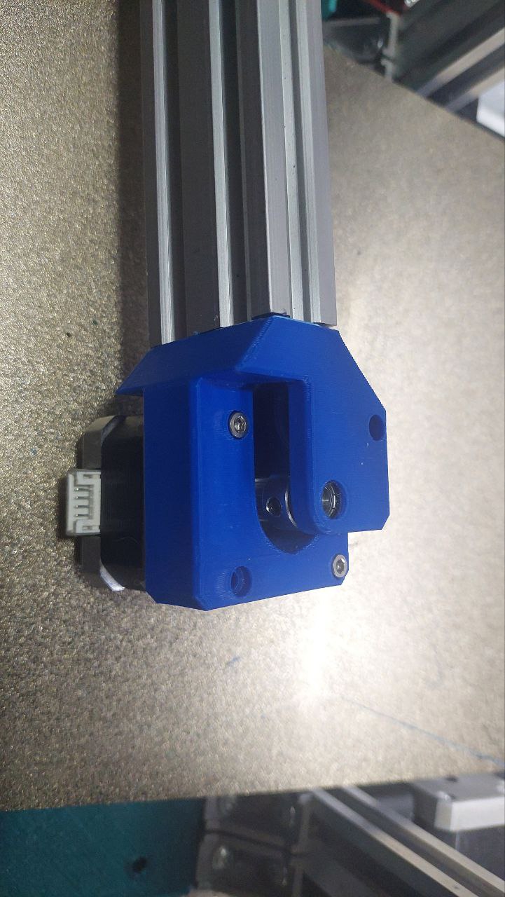 Y-axis motor mount for a belt 9 mm with a support bearing, Ender 2 Pro, 3, Creality CR-10
