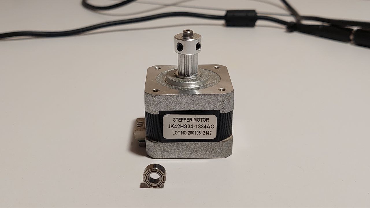 Y-axis motor mount for a belt 9 mm with a support bearing, Ender 2 Pro, 3, Creality CR-10 — thumbnail 4