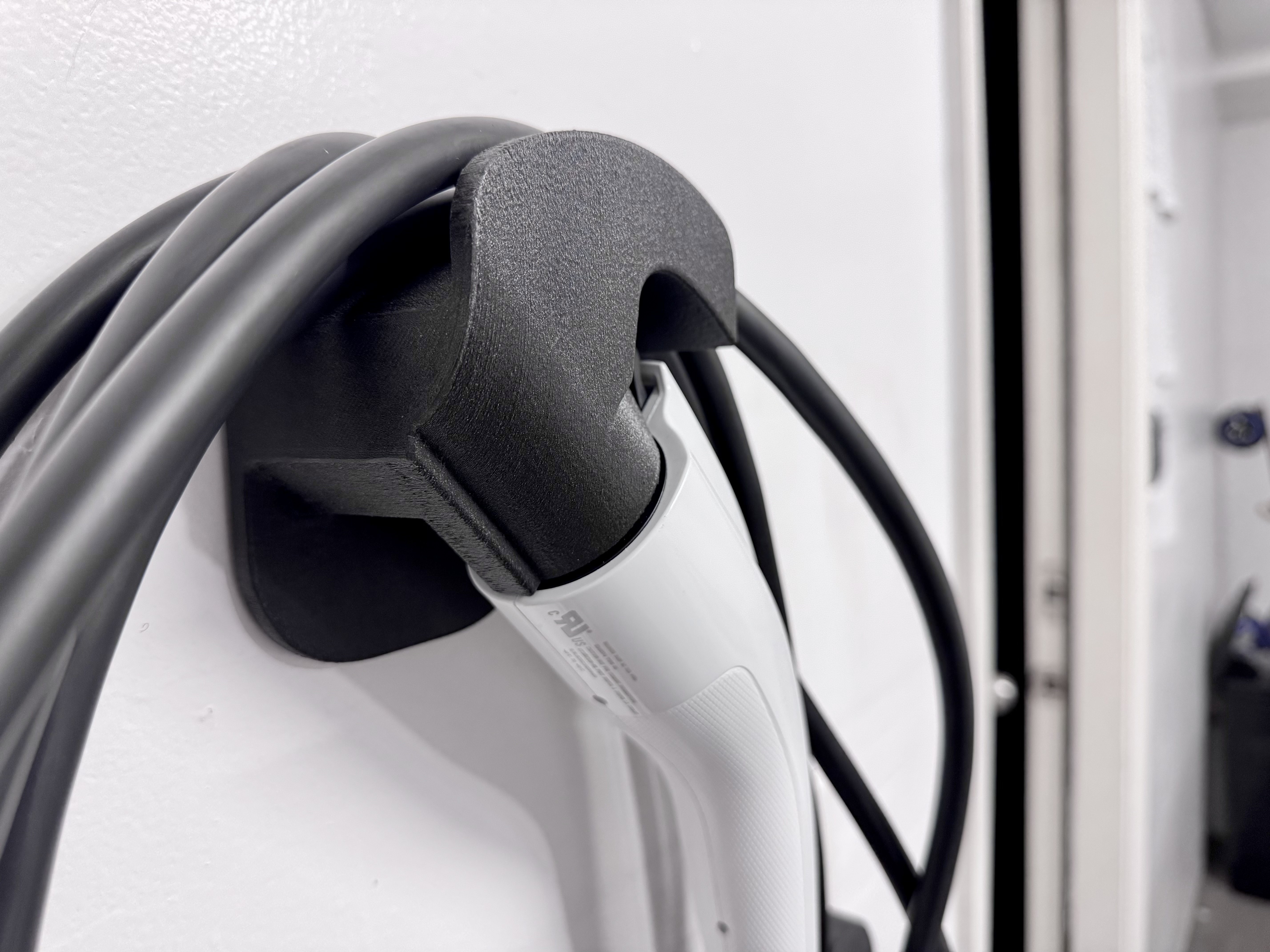 J1772 EV Charger Wall Mount Holder Remix