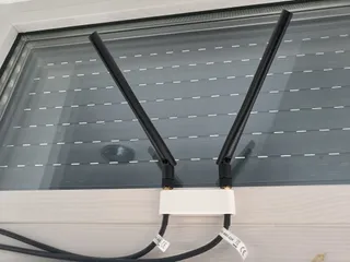 External WiFi antenna holder