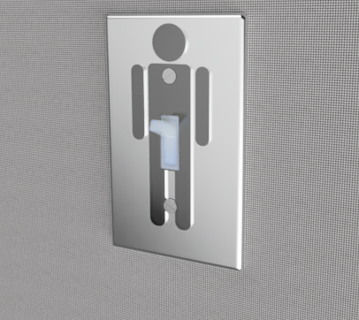 Miniatura 2 do modelo 3D Wall Plate for Light Switch