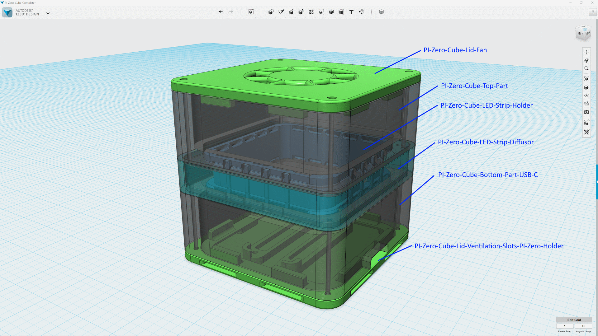 PI Zero Cube (multi-purpose) — miniatura 5