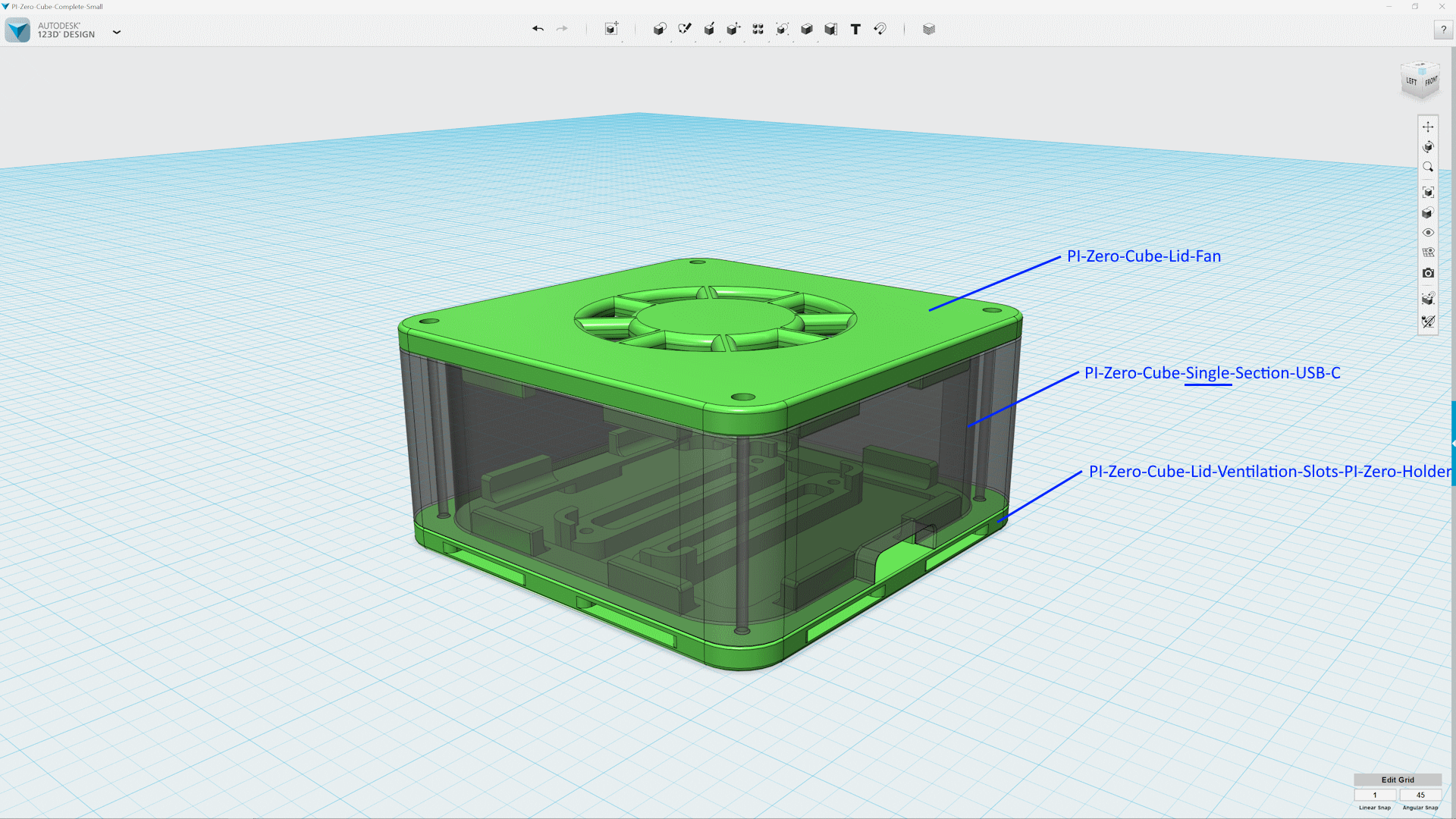 PI Zero Cube (multi-purpose) — miniatura 4