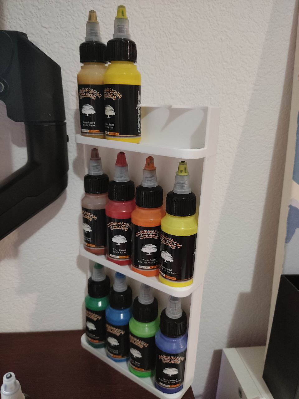 Miniatura 2 do modelo 3D Paint holder (blocky)