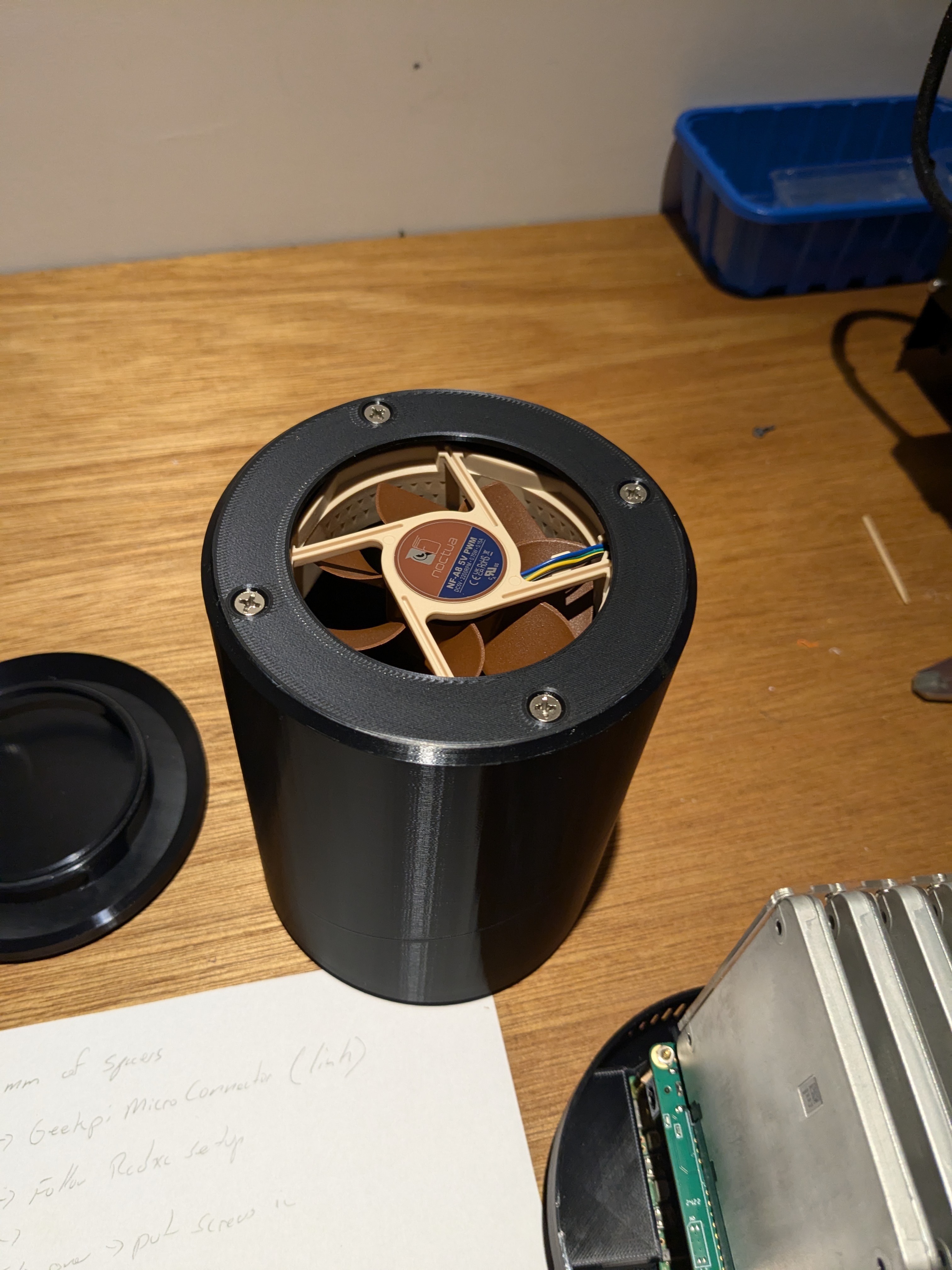 Raspberry PI 5 Case Storage Solution by JeffCurless Download free STL