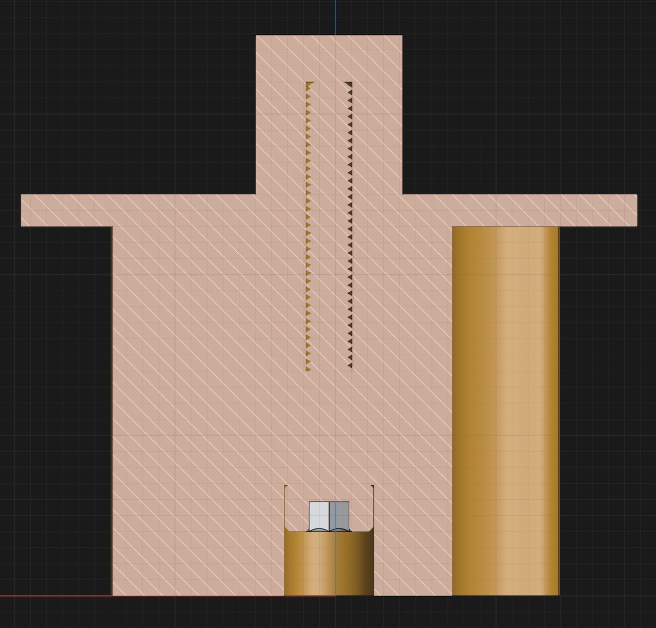 Pantheon Cortina Gazebo/Summerhouse/Altan Roller support piece by